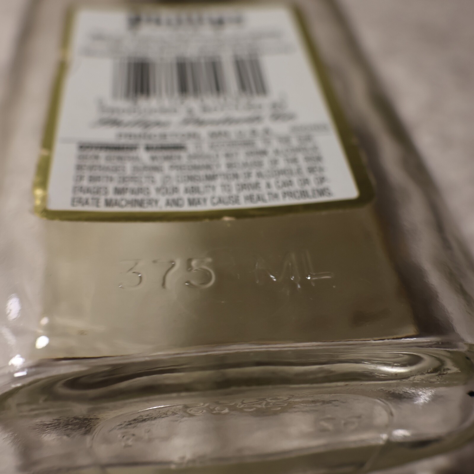 Phillips Triple Sec Liqueur - Empty Bottle - 375ml