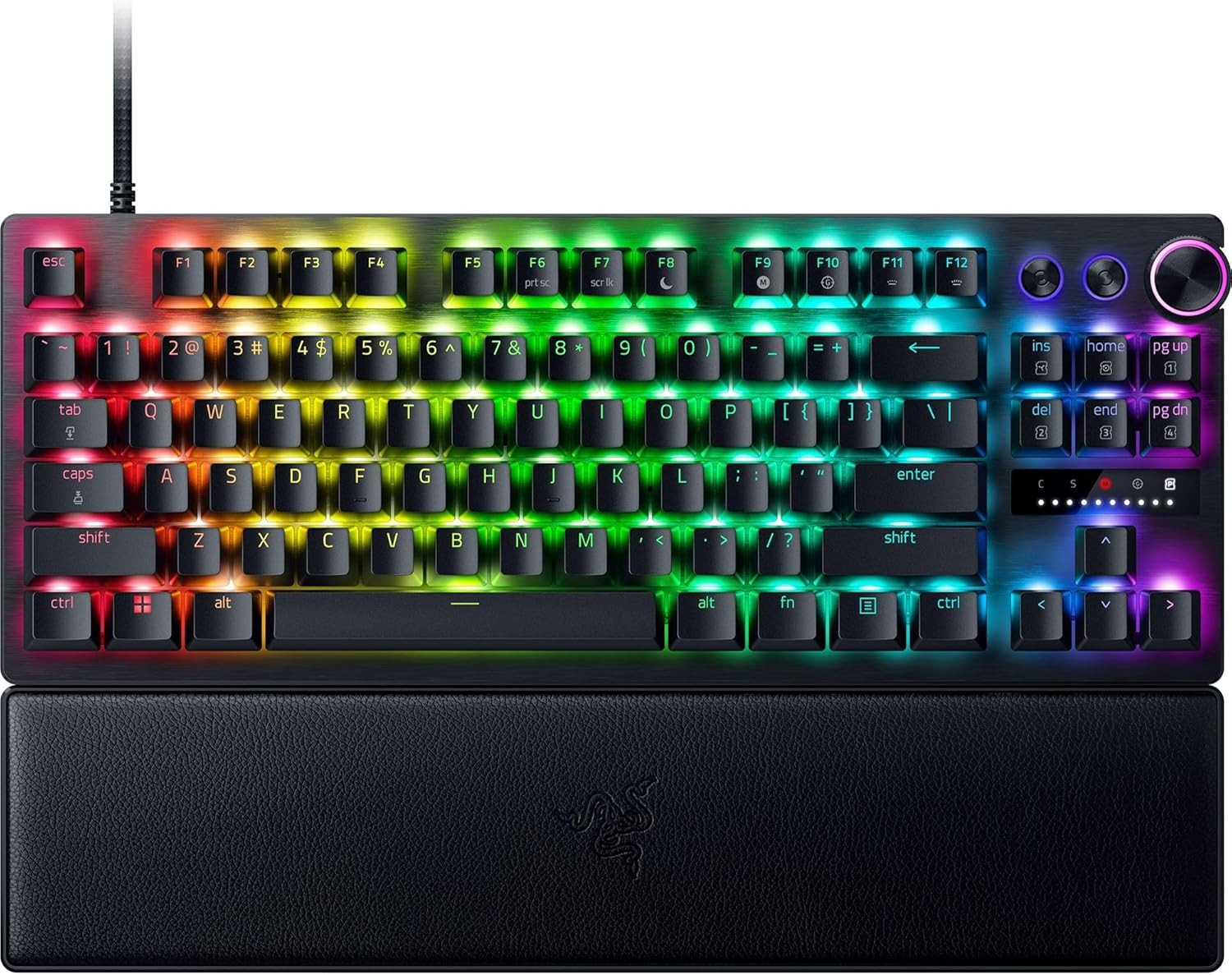 Razer Huntsman V3 Pro TKL Wired Keyboard Black Certified Refurbished