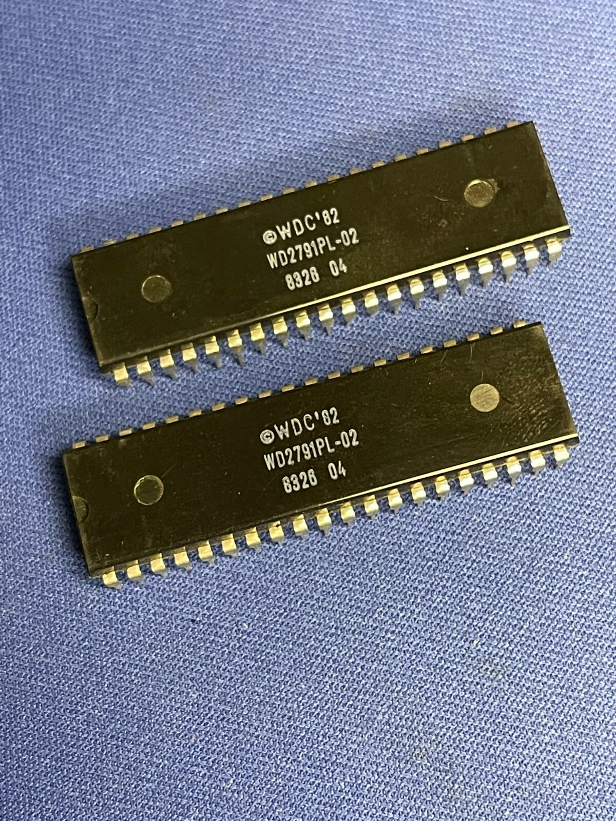 WD2791PL-02 04 WD WD2791 40-PIN DIP Vintage 83 RARE LAST ONES NOS QTY-1