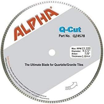 Alpha Professional Tools Q-Cut Blade 4-1/2"- QZ4578
