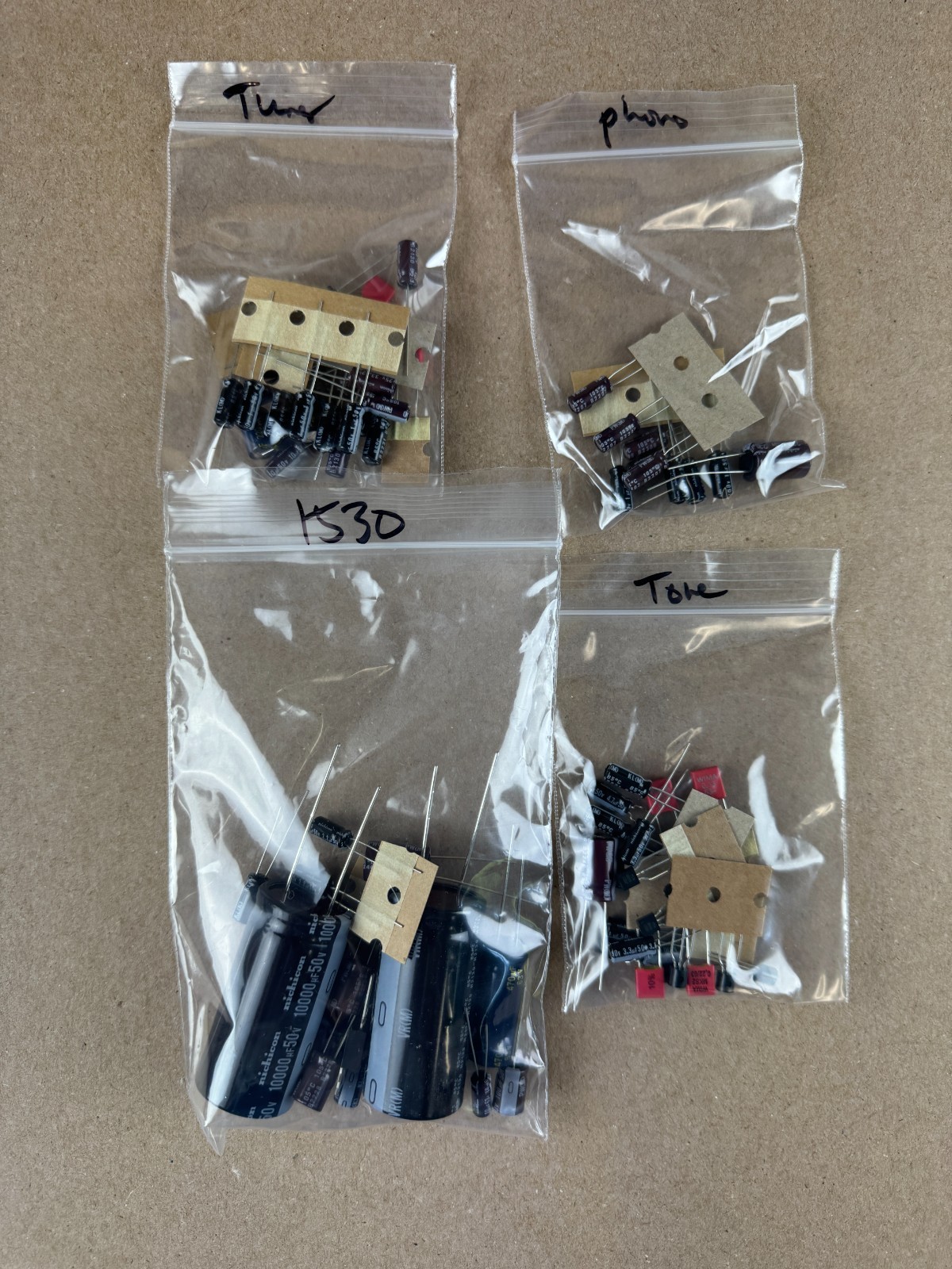 Marantz MR230 MR235 Complete Rebuild Kit High-Quality Receiver Recap Transistors