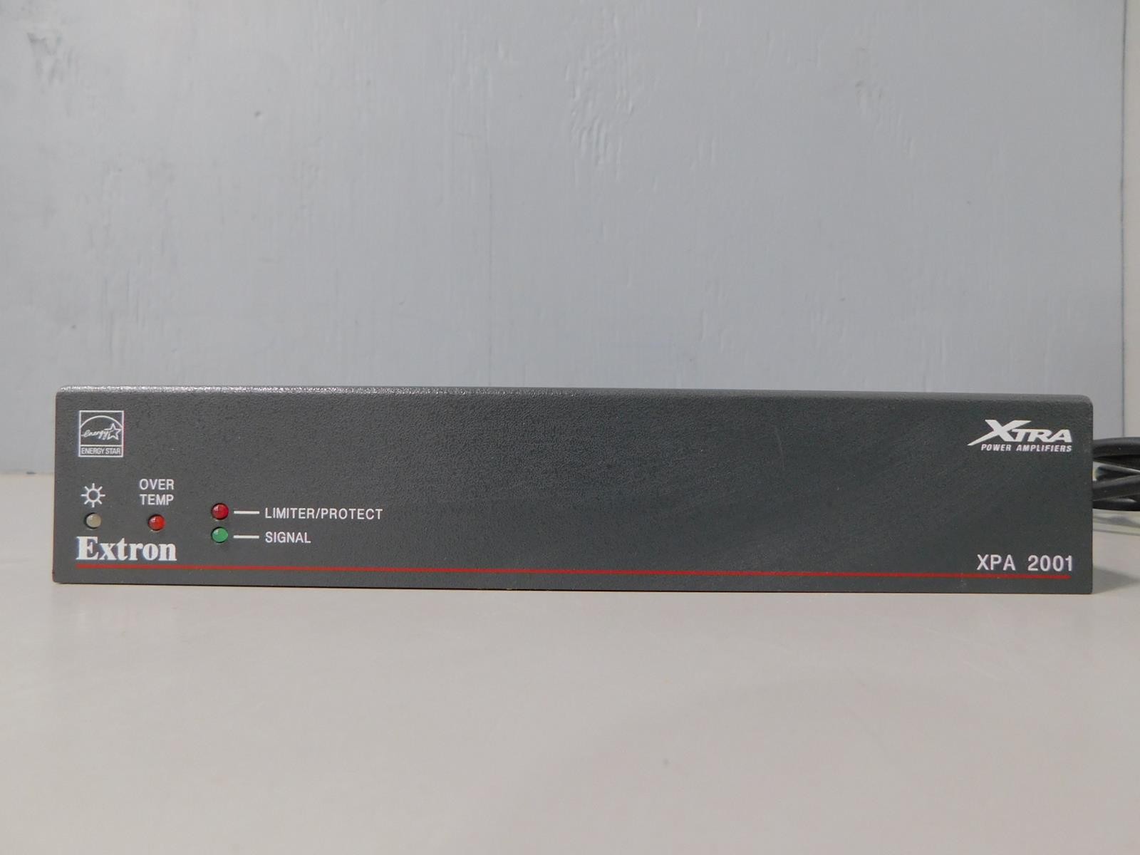 Extron XPA 2001-70V 200W Mono Xtra Power Amplifier W/ Power Cable