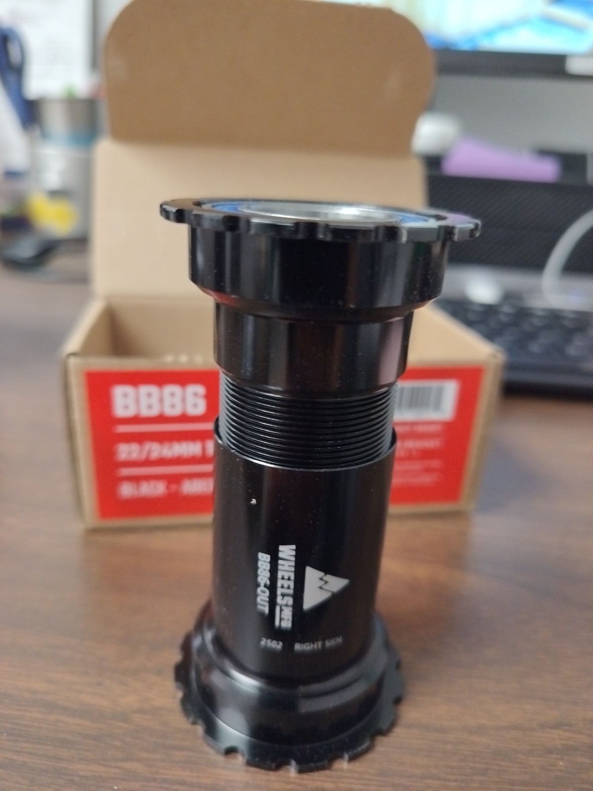 BB86/92 Thread Together Wheels MFG Bottom Bracket for 24mm Shimano