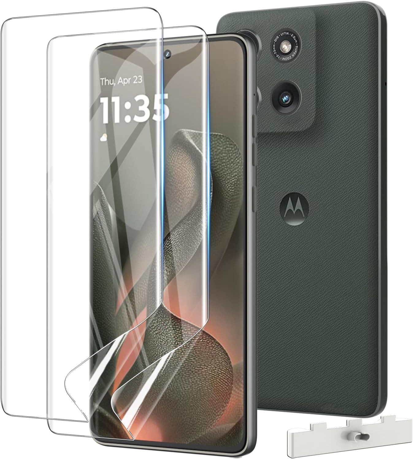 2 Pack Screen Protector for Motorola Edge 2025,Soft 2025