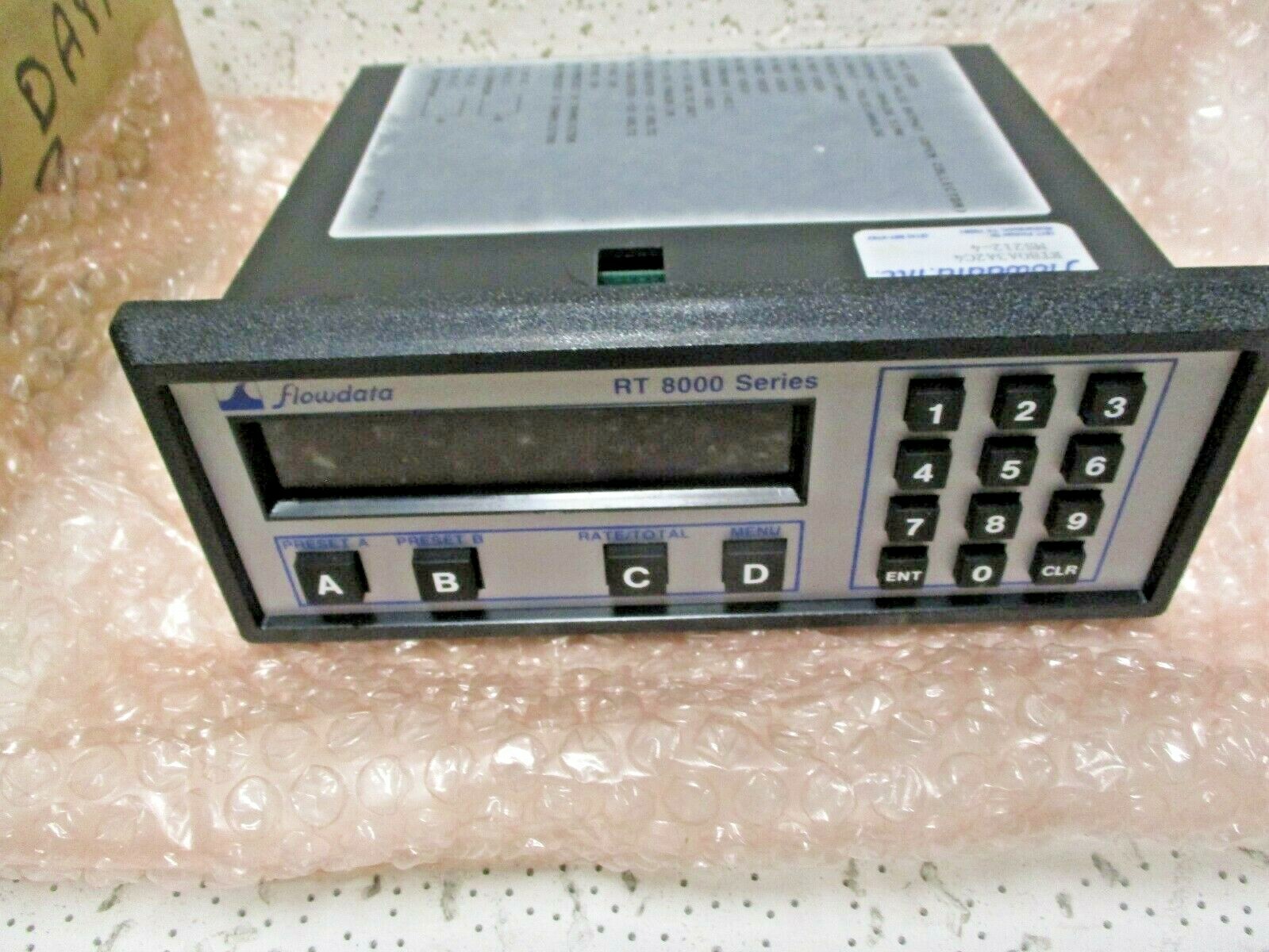 Flowdata RT 8000 Series Totalizer RT80A3A2C4 MS212 -4