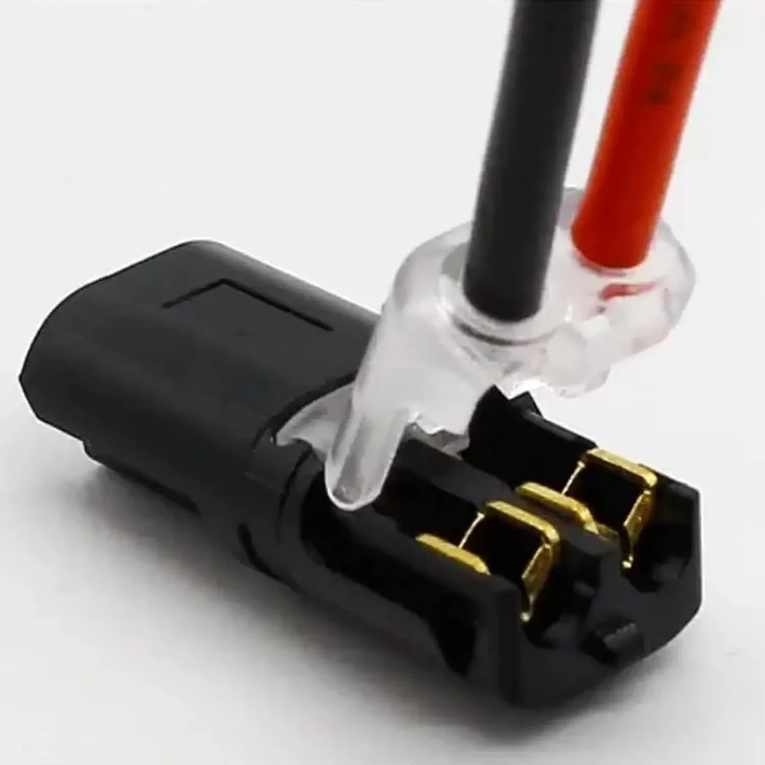 50pieces Double-Wire Plug-in Connector,W/Lock Tool-Free&Pluggable Design US Free