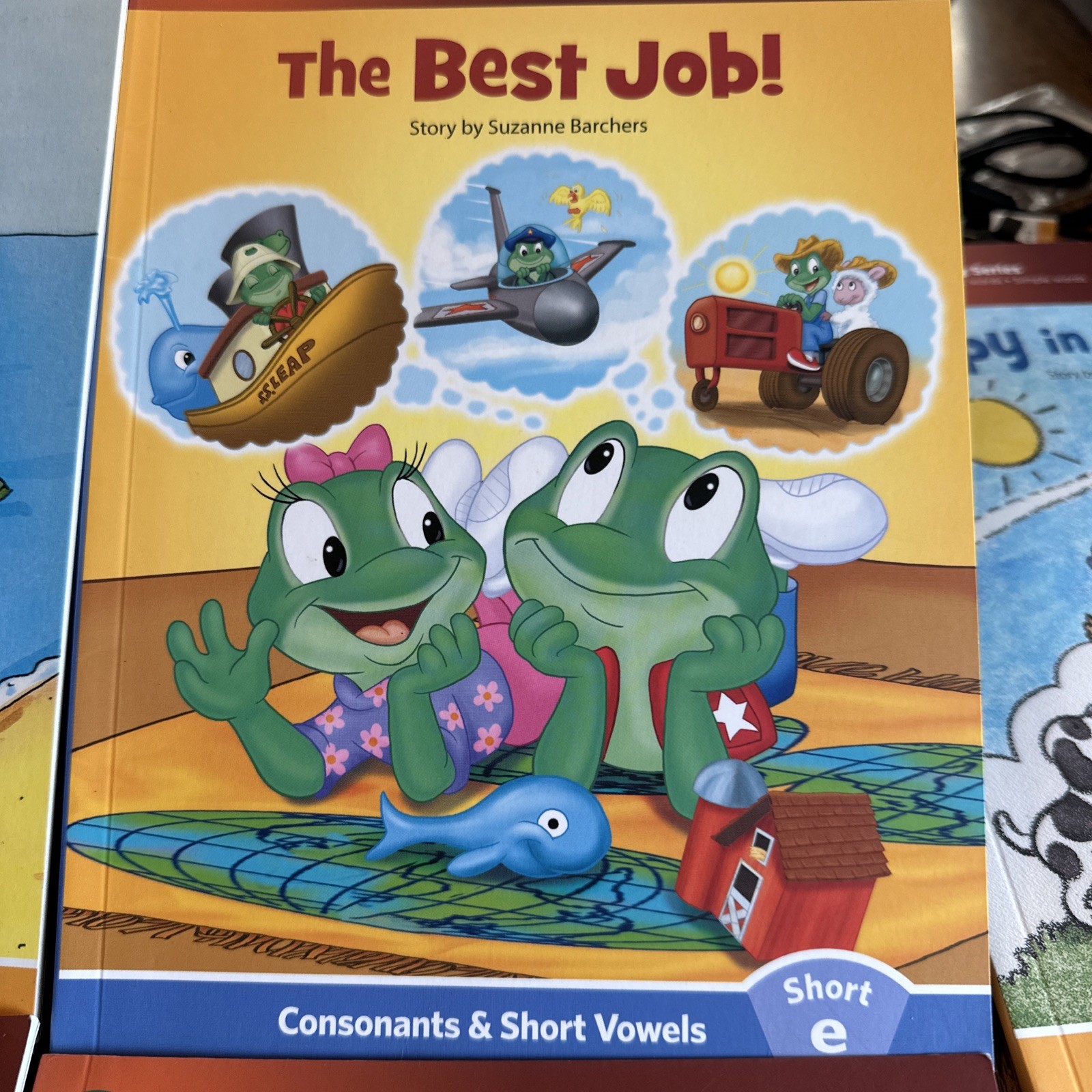 10 LeapFrog LeapReader Interactive Books Long & Short Vowels Reading Phonics