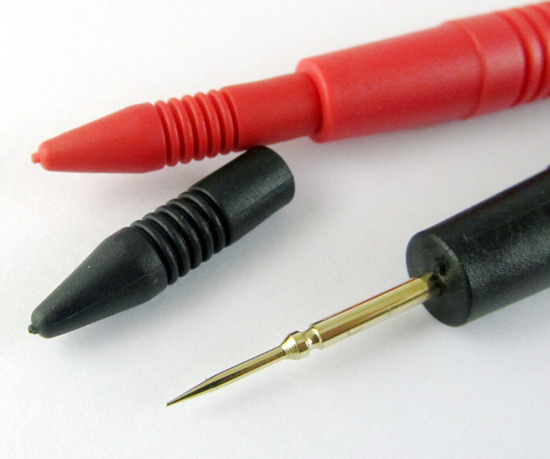 10sets Sharp Needle SMD Multimeter Meter Test Lead Probe with Jacket protection