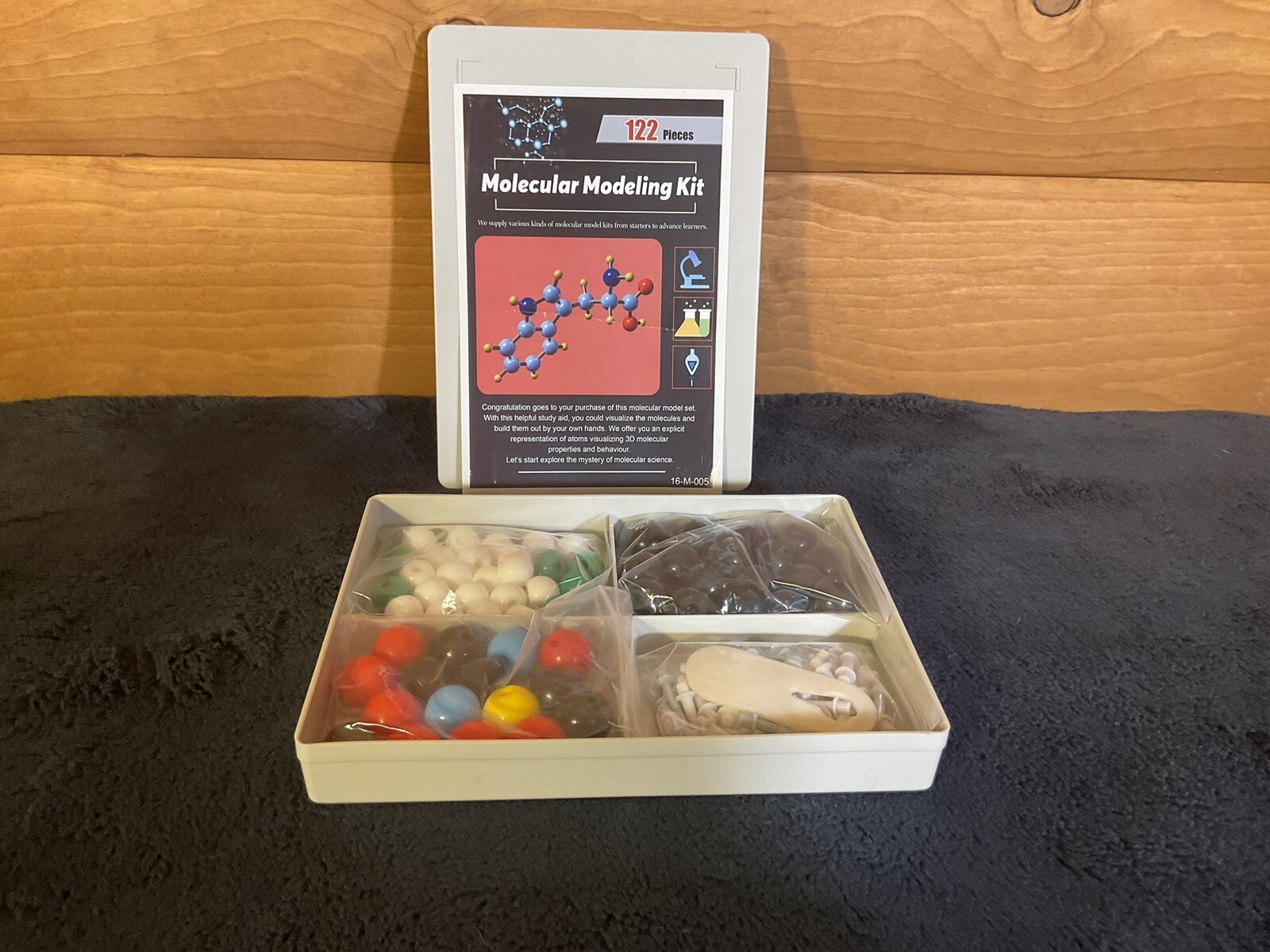 122 Pieces Organic Chemistry Molecular Model - Science Learning Student Kit