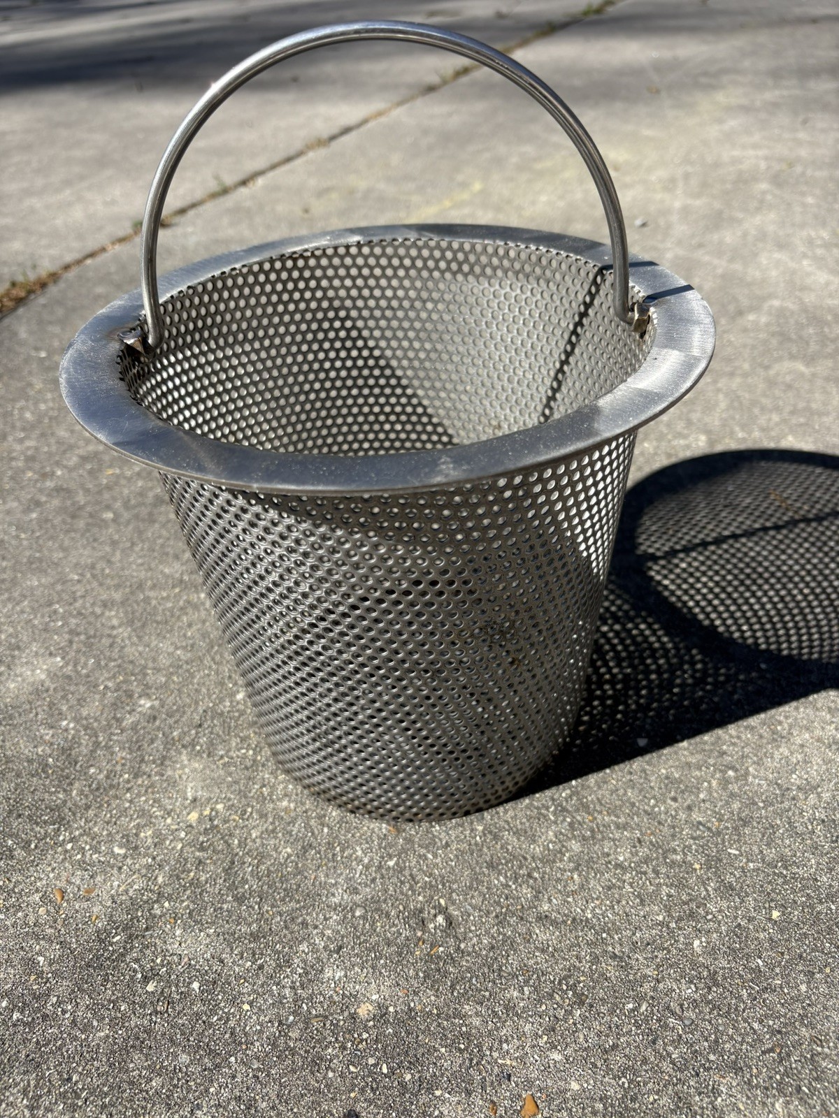 Extremely Heavy Duty!! Stainless Steel Pool Skimmer Basket