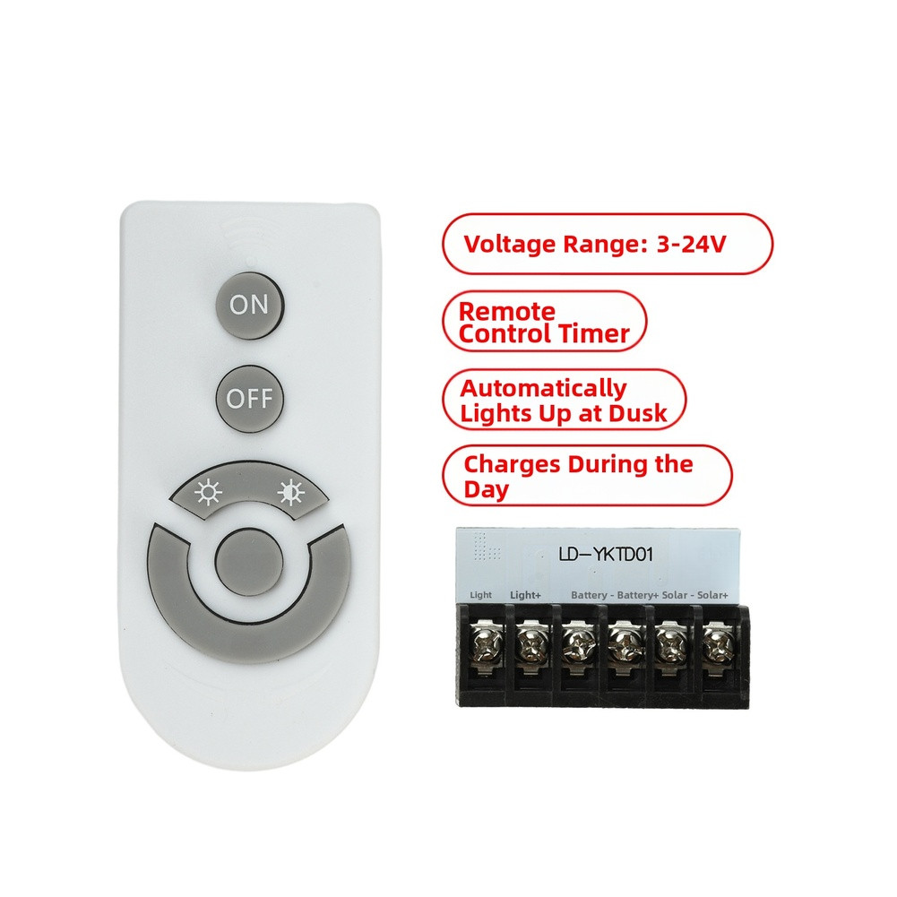 LD-YKTD01 LED Solar For light Driver Board DC 3-24V with Remote Control