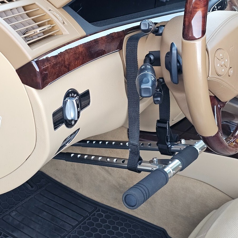 Driving Aids push handle/Thumb Controls, Automatic Cars. Disability/Handicapped