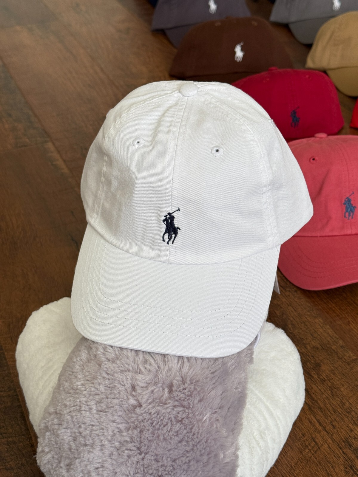 Polo Ralph Lauren Unisex Cotton Chino Ball Cap Adjustable Curved Brim