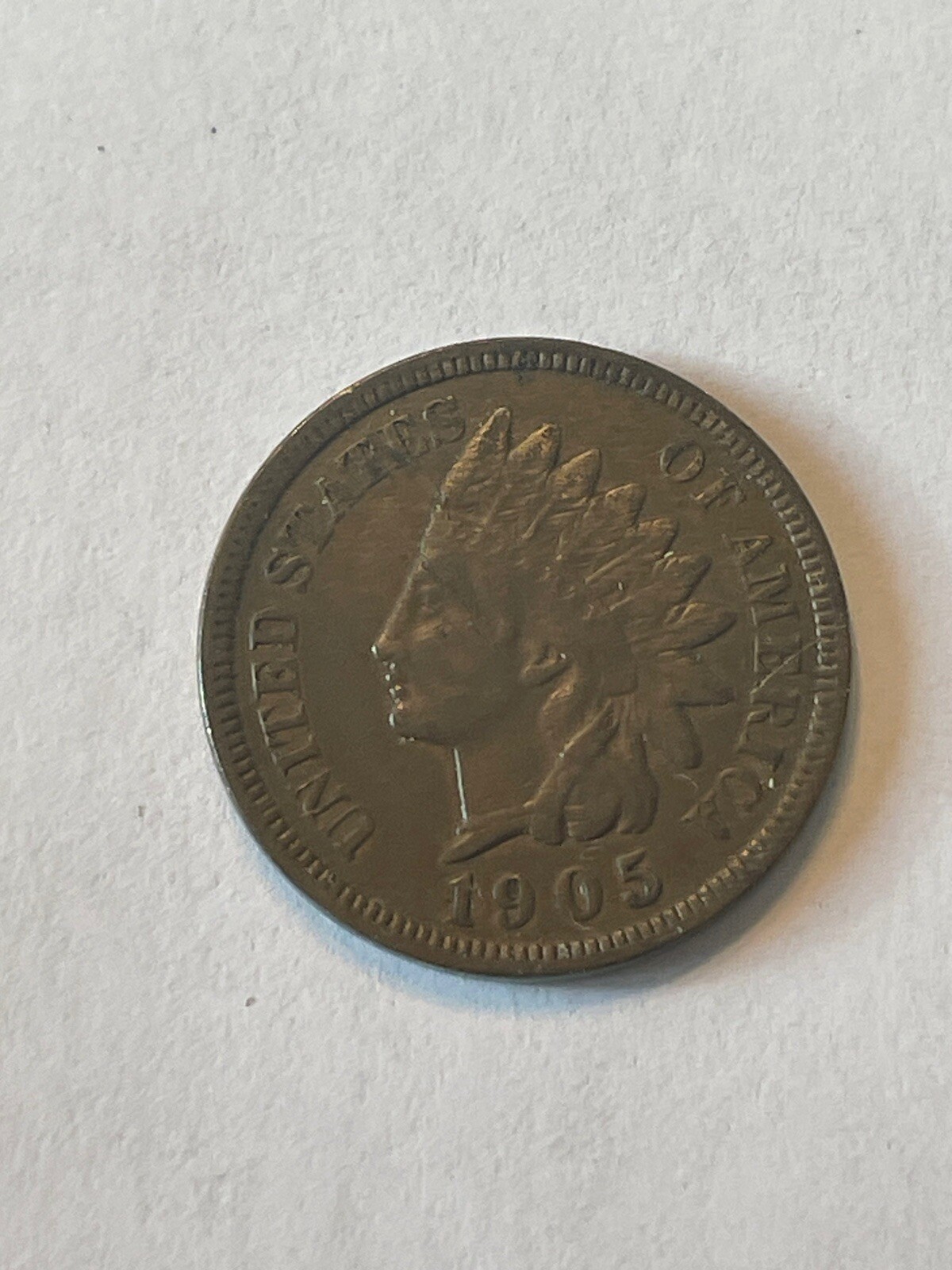 1905 Indian Cent XF