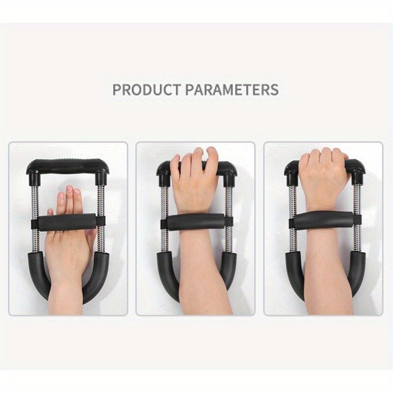 Wrist Strengthener Forearm Exercise Trainer for Athletes - 45LB Adjustable Grip