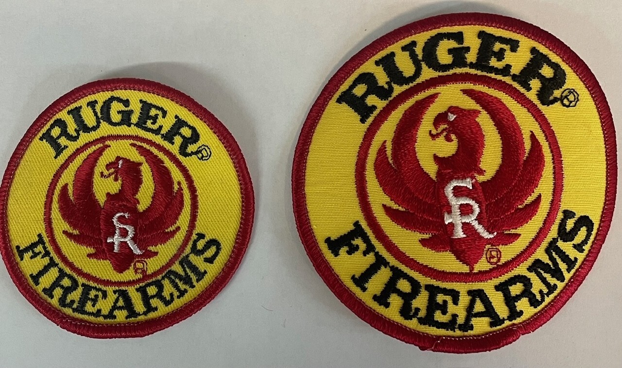 Vintage Ruger®  Firearms Embroidered 3" & 4" Patch