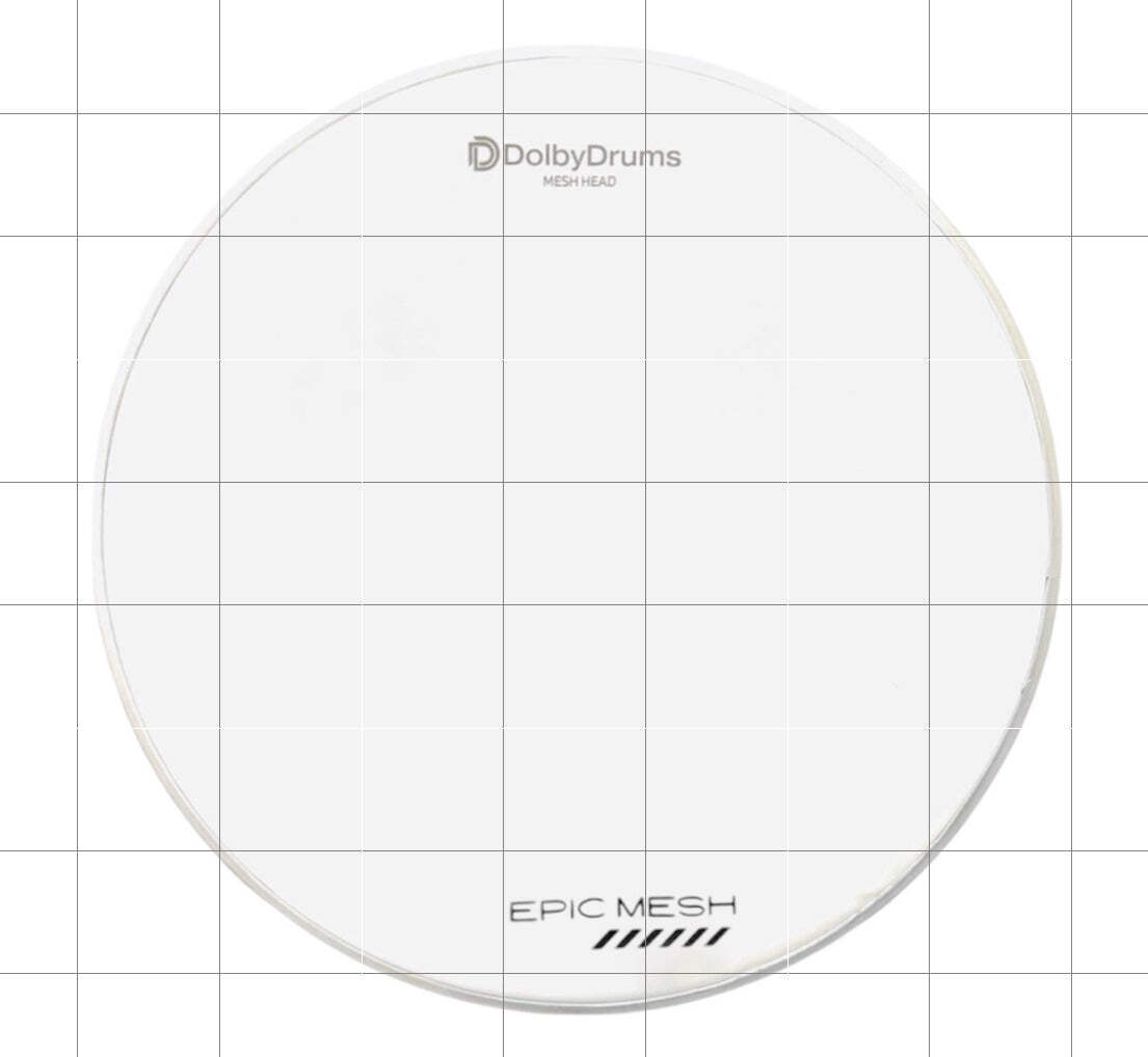 Dolby Drums 14” 2-Ply B-STOCK Epic Mesh Drumhead for Roland Alesis Lemon Pad