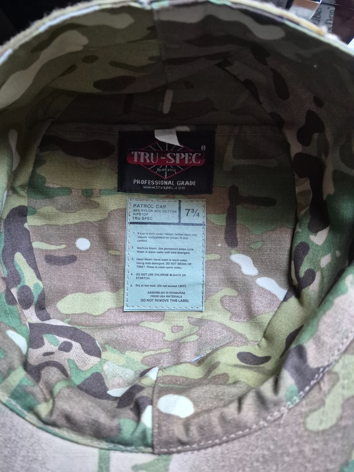Multicam BDU Patrol cap brand new, never worn