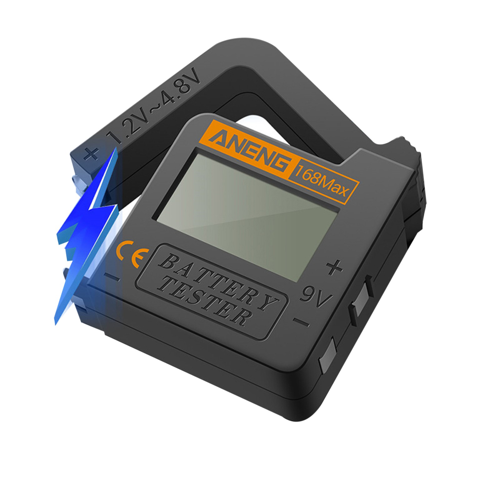 Digital Battery Tester Detector Diagnostic Volt Checker for AAA AA C Battery E