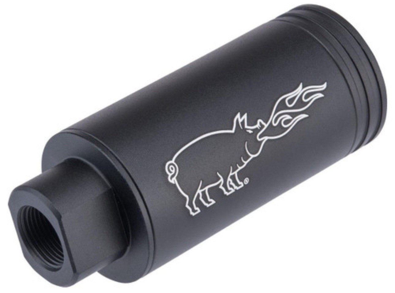 14mm CCW Compact Airsoft/gel Blaster Multi Color Barrel Flash Unit Attachment