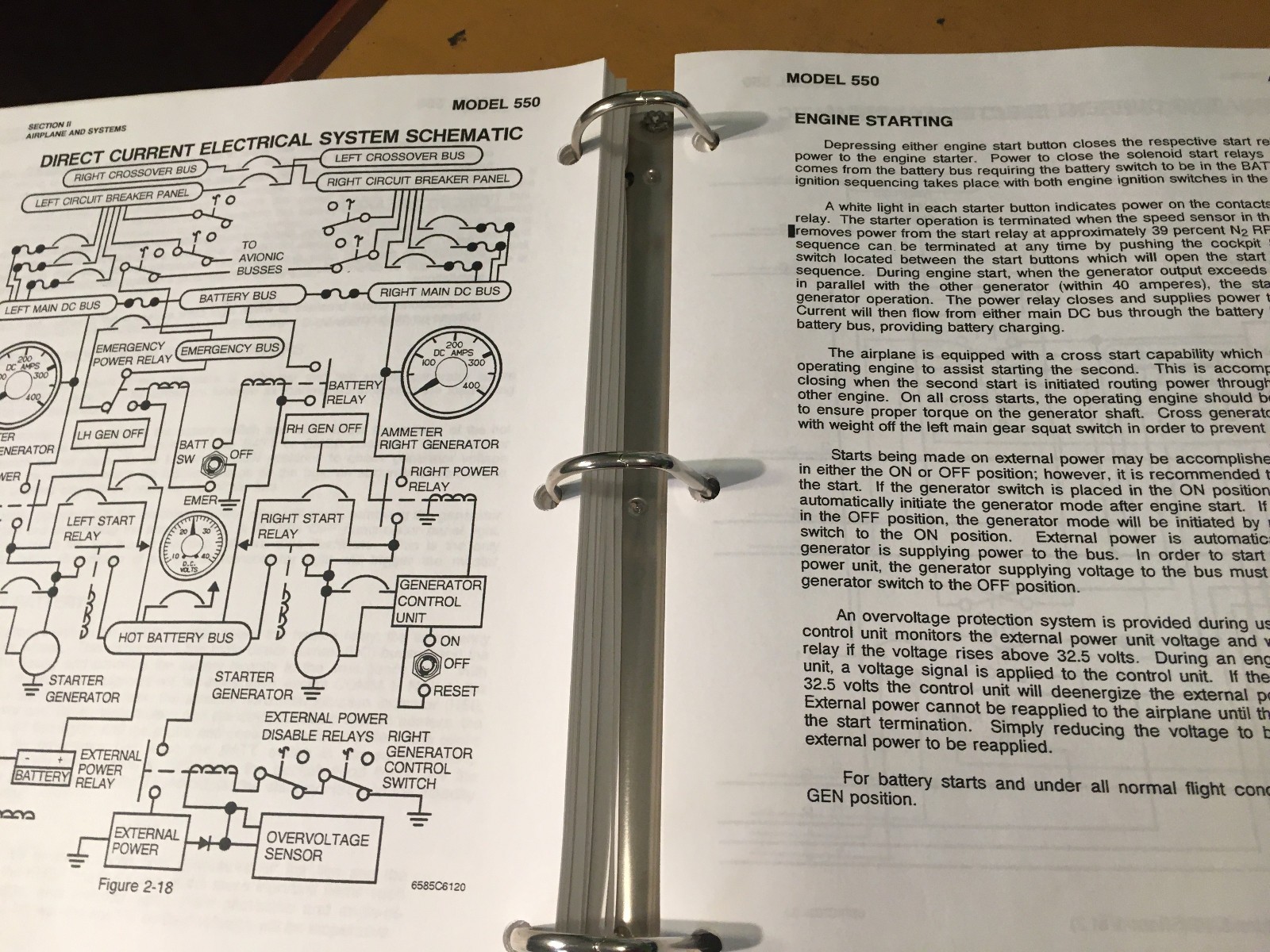 Citation Bravo, Model 550 Operating Manual