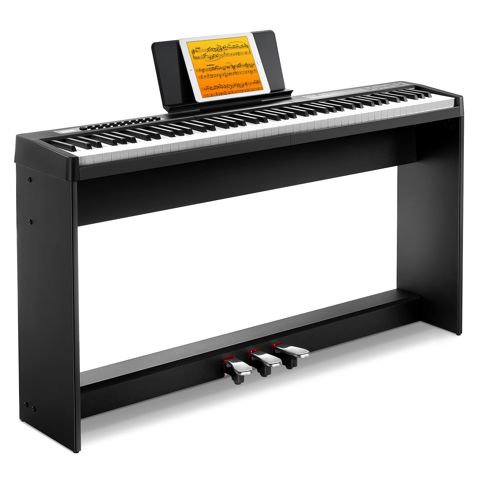 Donner DEP-08 Digital Piano With Pedal Stand 88 Key 380 Tones 128 Polyphony