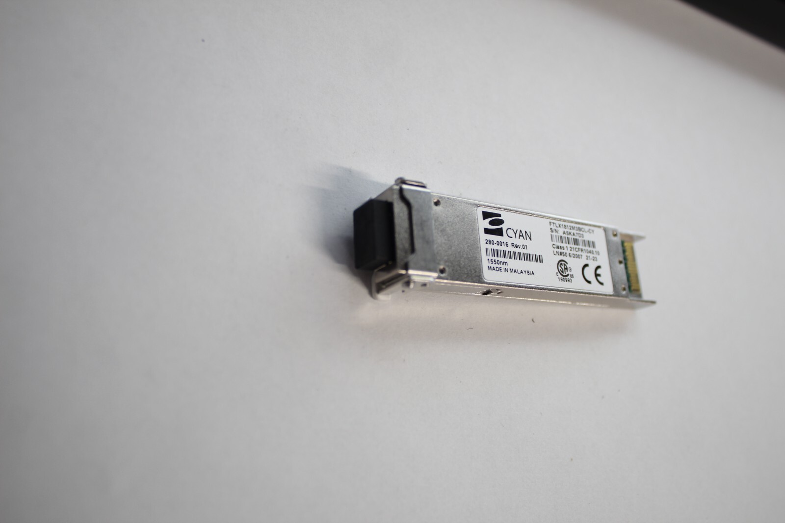 CYAN FTLX1812M3BCL-CY 280-0016 Rev.01 1550nm XFP 10G LR Optical Transceiver