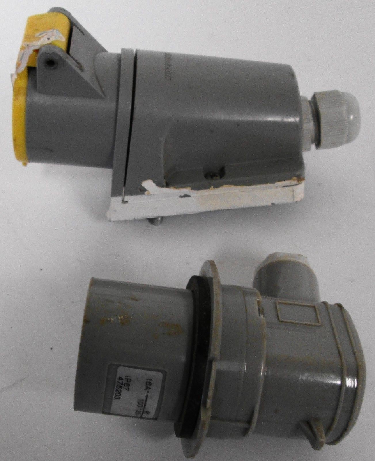 Palazzoli 471262 Wall Mounted Socket With IP67 Plug