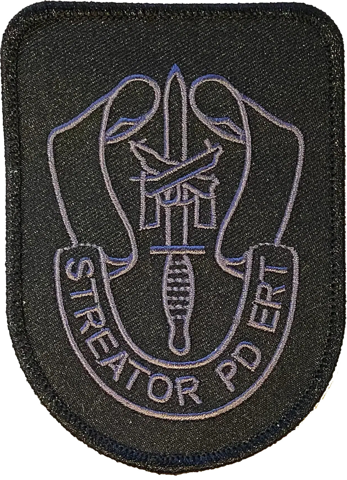 STREATOR POLICE DEPARTMENT SHOULDER PATCH: Emergency Response Team (ERT)