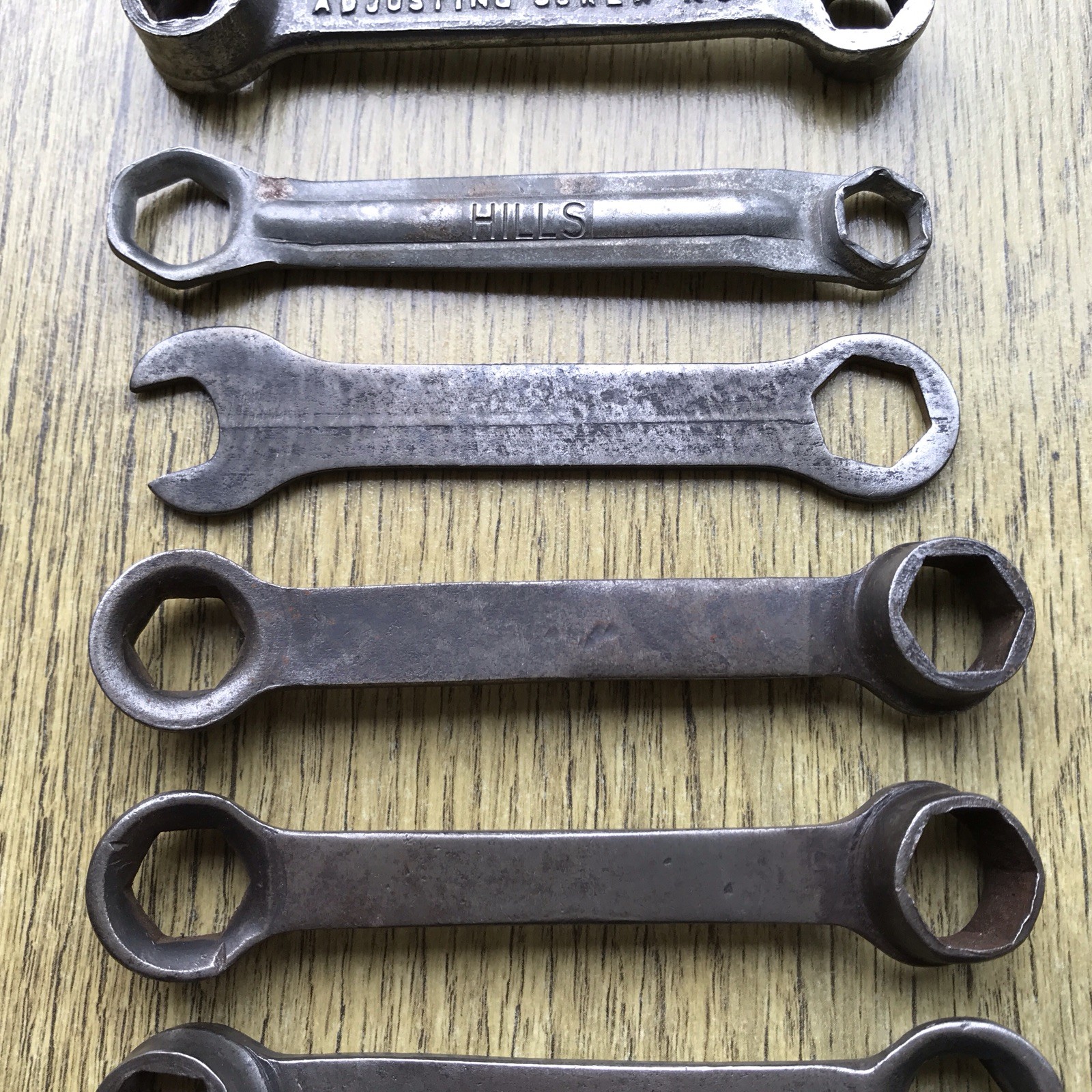 9 Vintage Classic Car Tool Kit Spanner’s