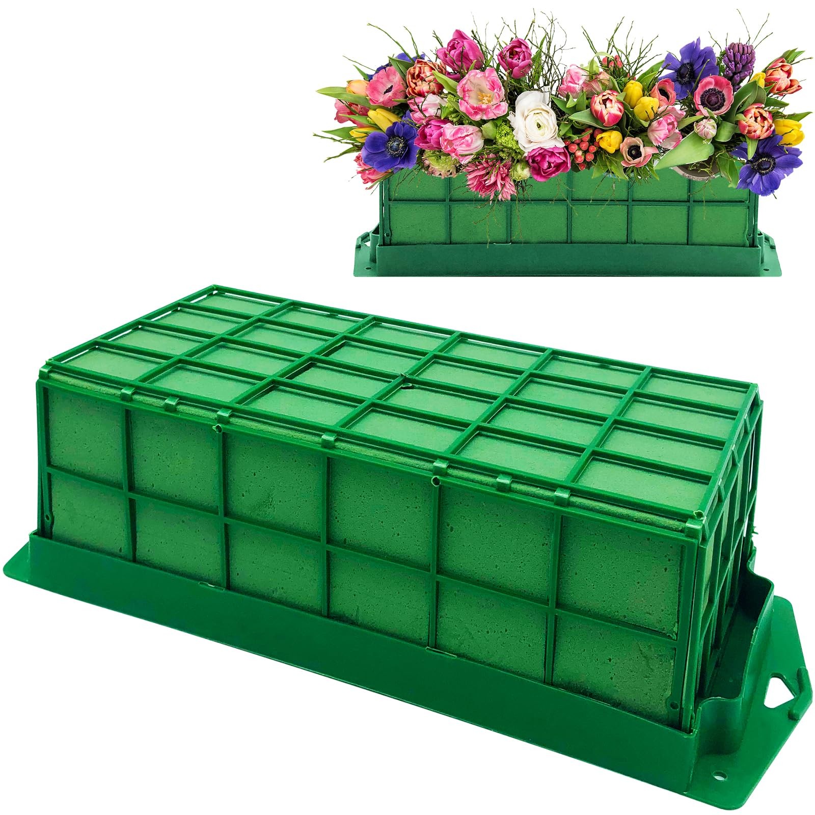 Floral Foam Cage Flower Holder Dry Wet For Arrangements Wedding Garden