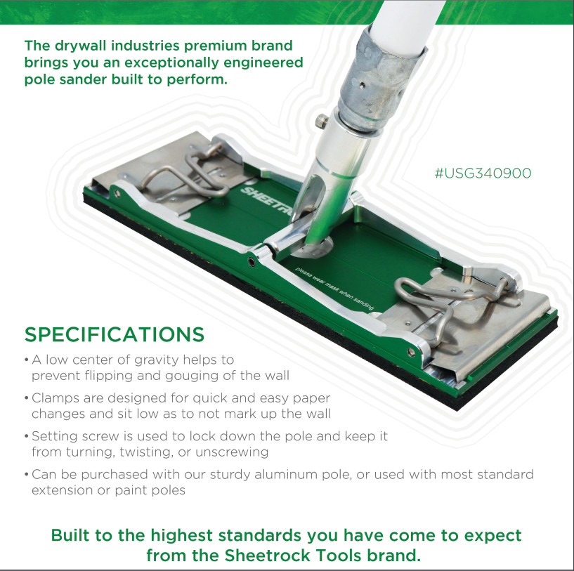 Sheetrock USG Pole Sander (Sander And Pole)