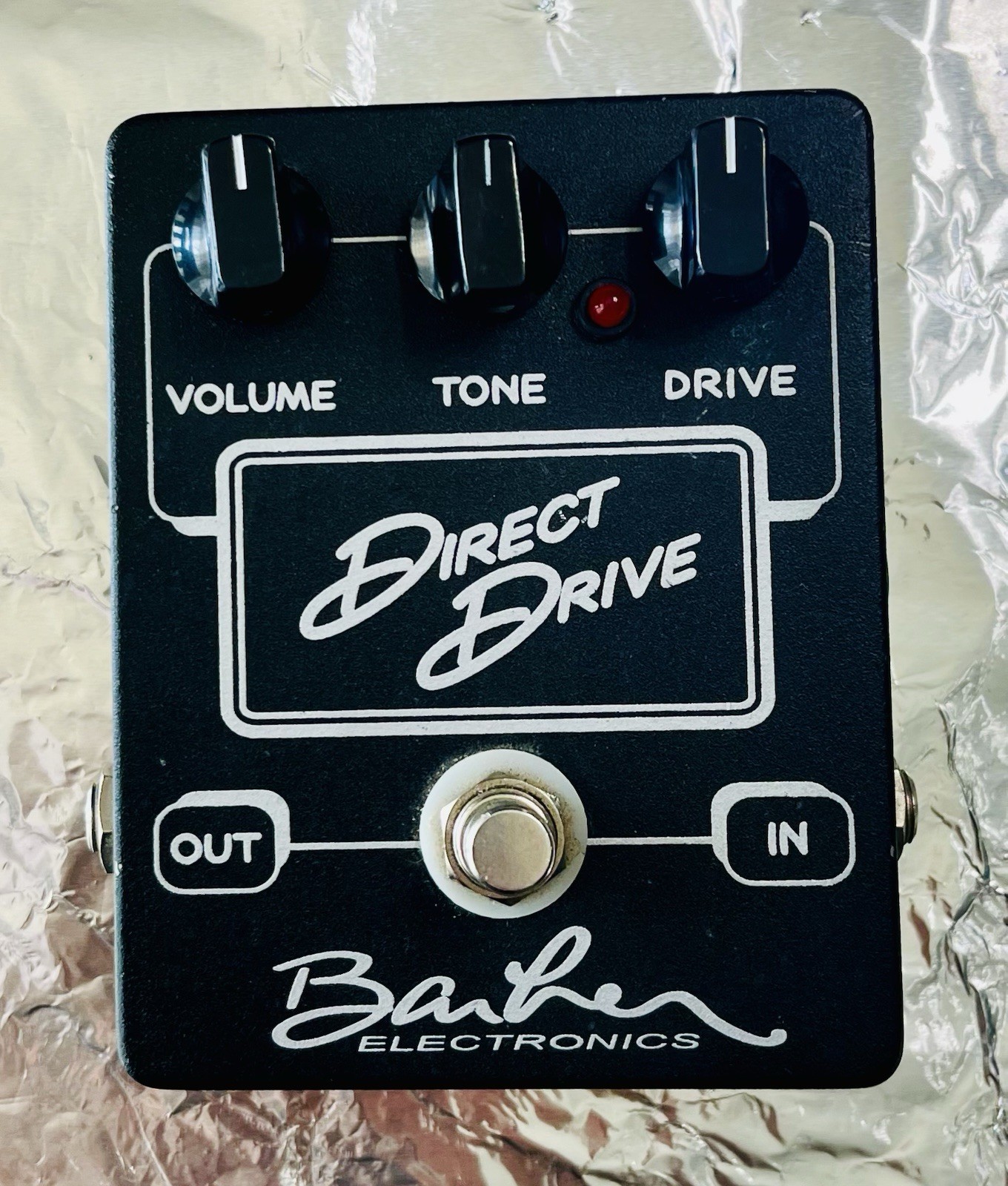 Barber Electronics Direct Drive V2 Overdrive Guitar Effect Excellent condition.