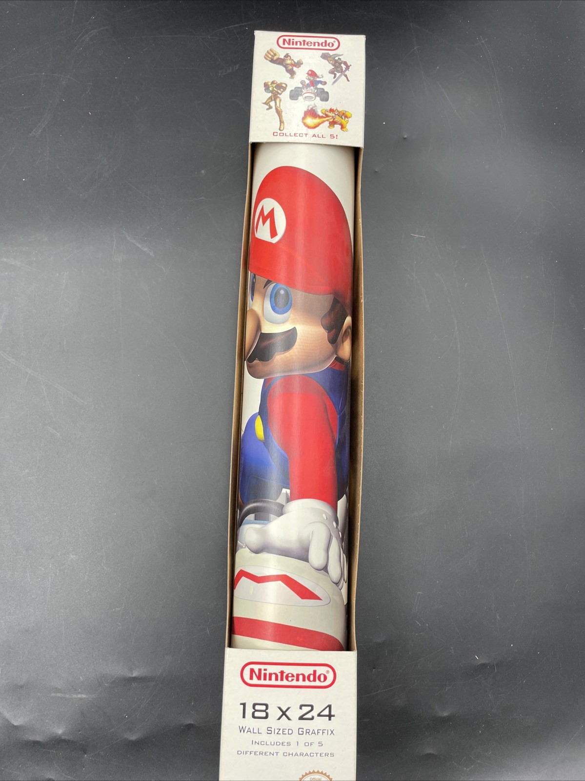 2006 Official Nintendo 18 X24” Wall Sized Gamer Graphics “Mario”