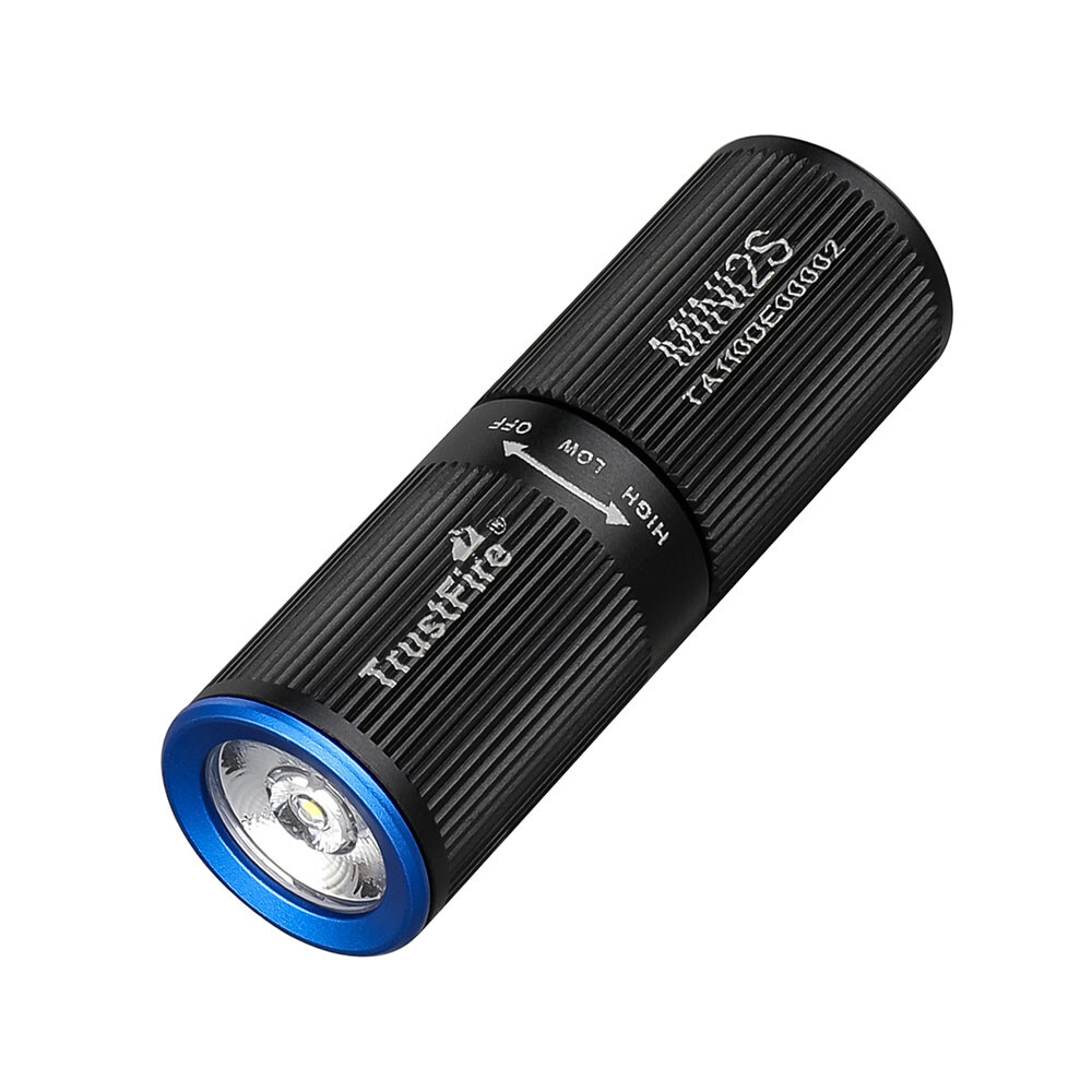 TrustFire Mini2s Keyring Mini Rechargeable LED Flashlight Torch Waterproof US