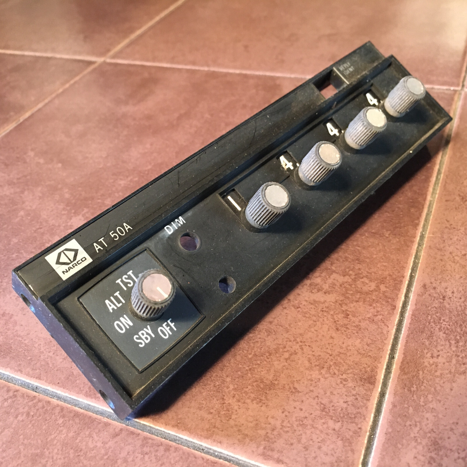 Narco AT-50A Faceplate