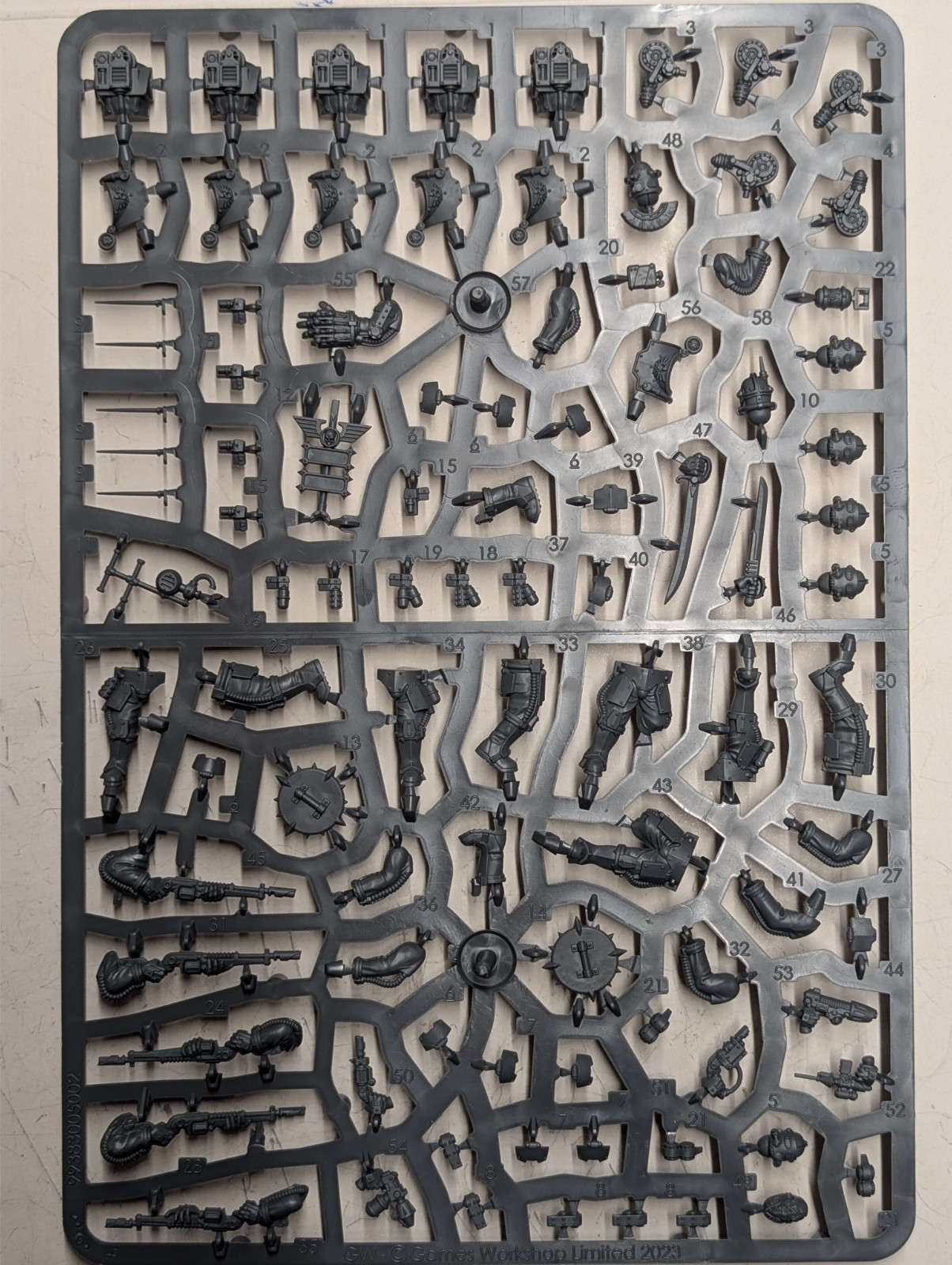 5x Solar Auxilia Las Rifle Infantry, Horus Heresy, Astra Militarum, GW 40K