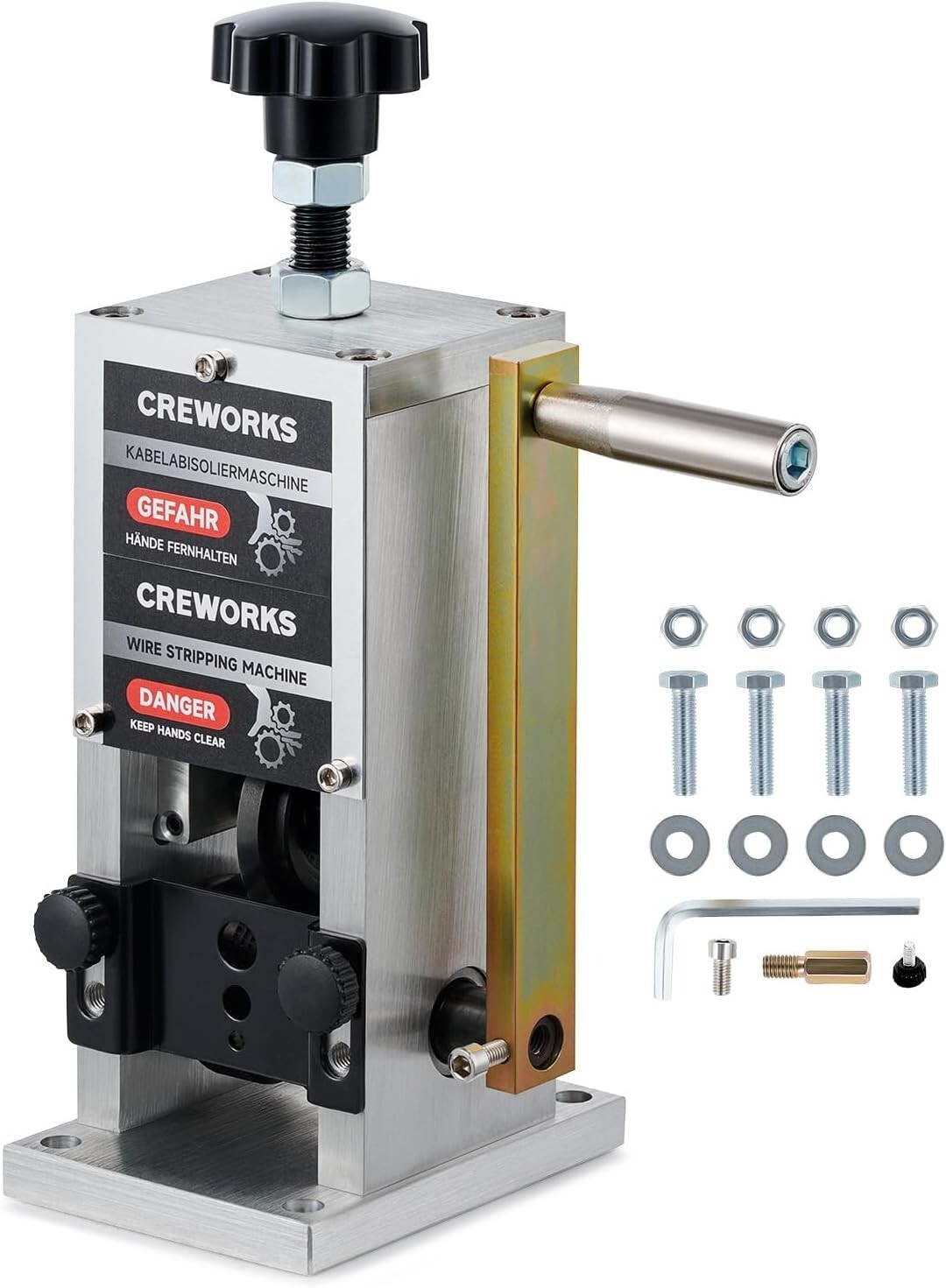 Manual Wire Stripper Machine, 0.06"-1" Wire Stripping Machine, Wire Stripping...