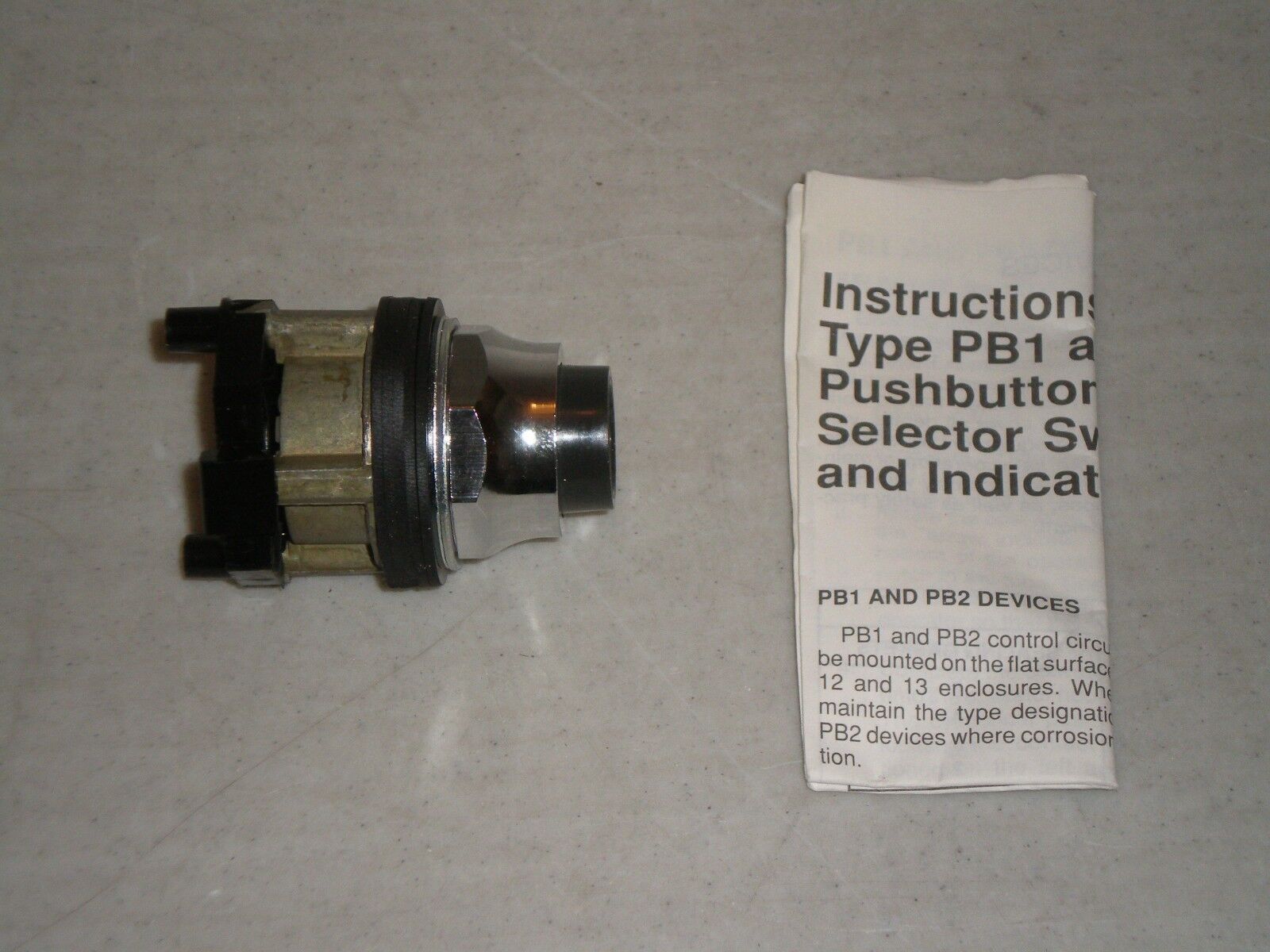 New! Westinghouse PB1AE0 Model B Push Button Free Shipping!