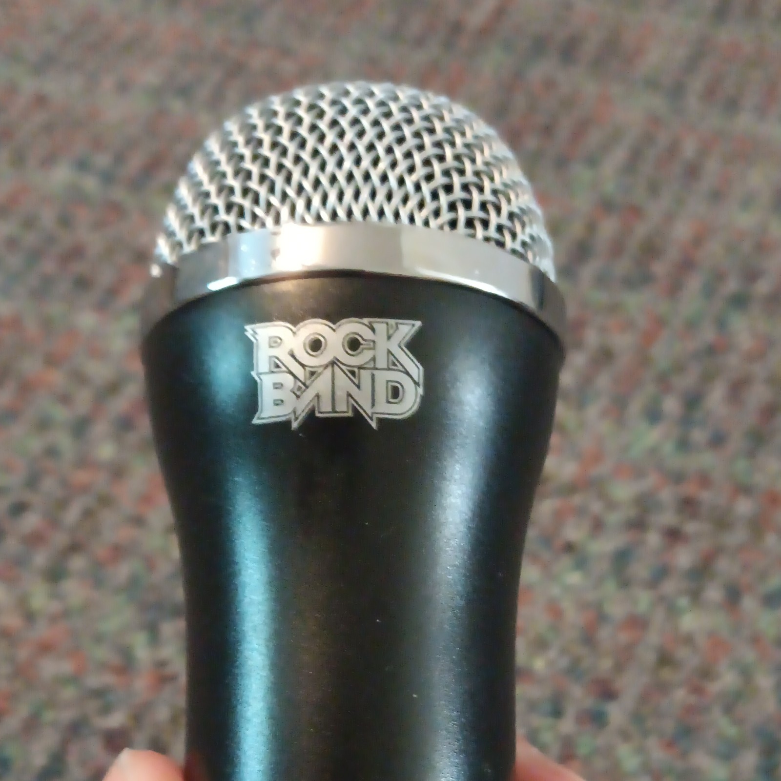 Rock Band USB Wired Handheld Karaoke Microphone, Wii Untested