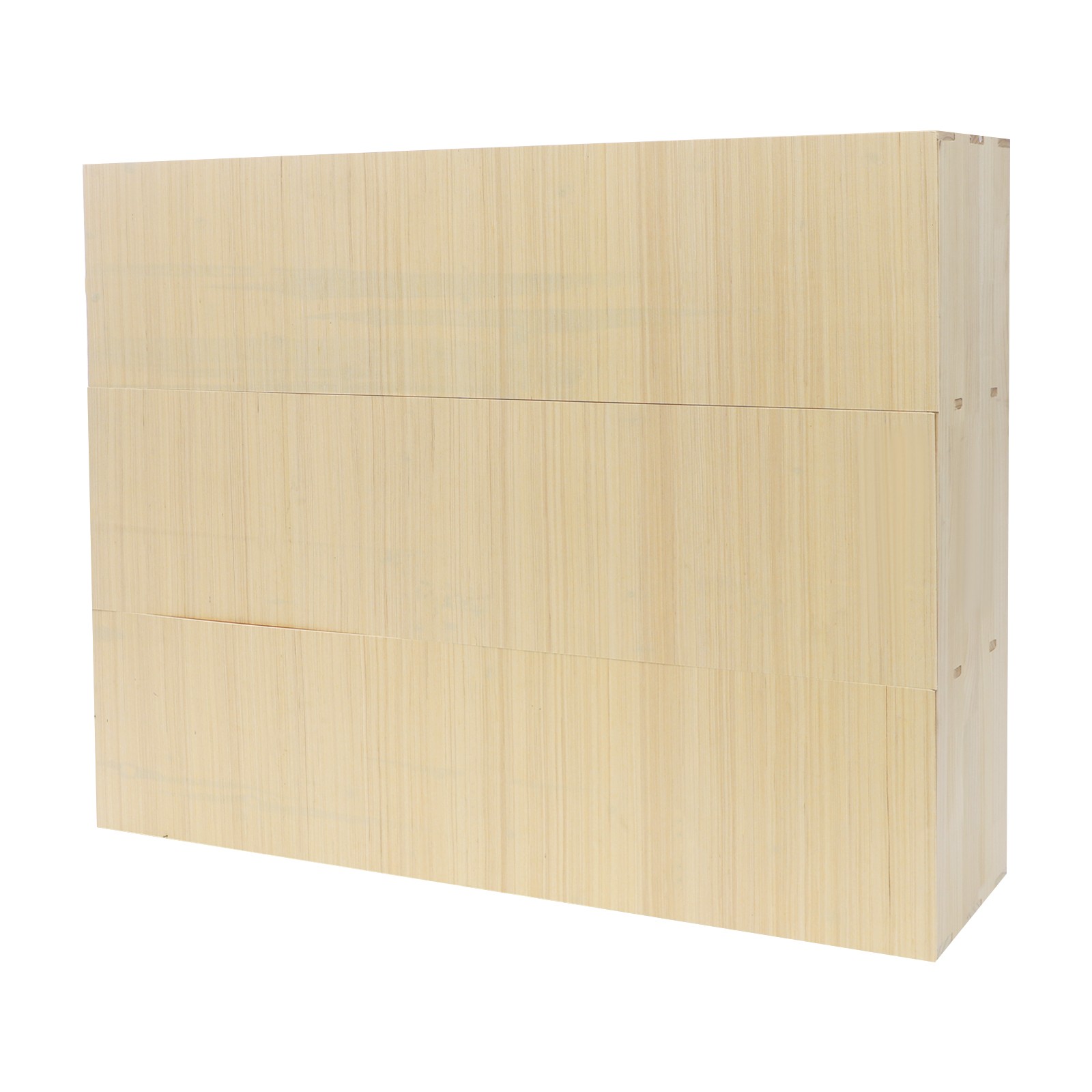 12-Cube Storage Shelf Bookcase Floor 3-Tier Storage and Display Cabinet for Home