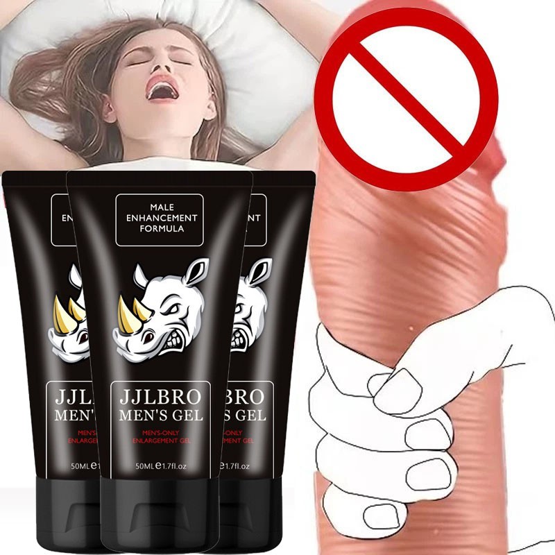 3X 50ML JJLBRO Men's Gel Male Enhancement Formula Male Natral Enlarger Cream Oil