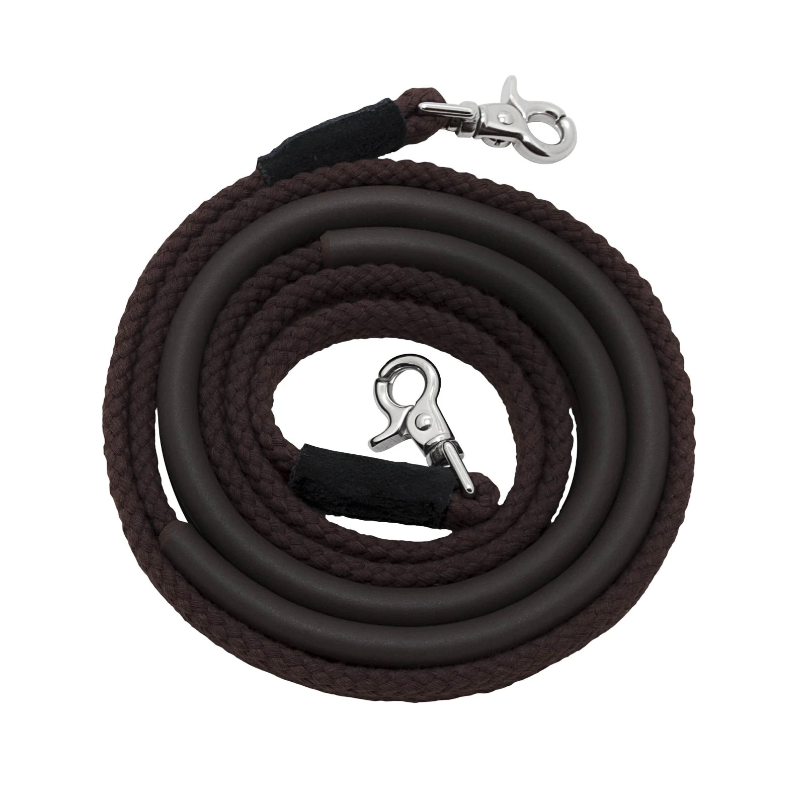 ThinLine  Comfort Grip Western Barrel Reins - Black