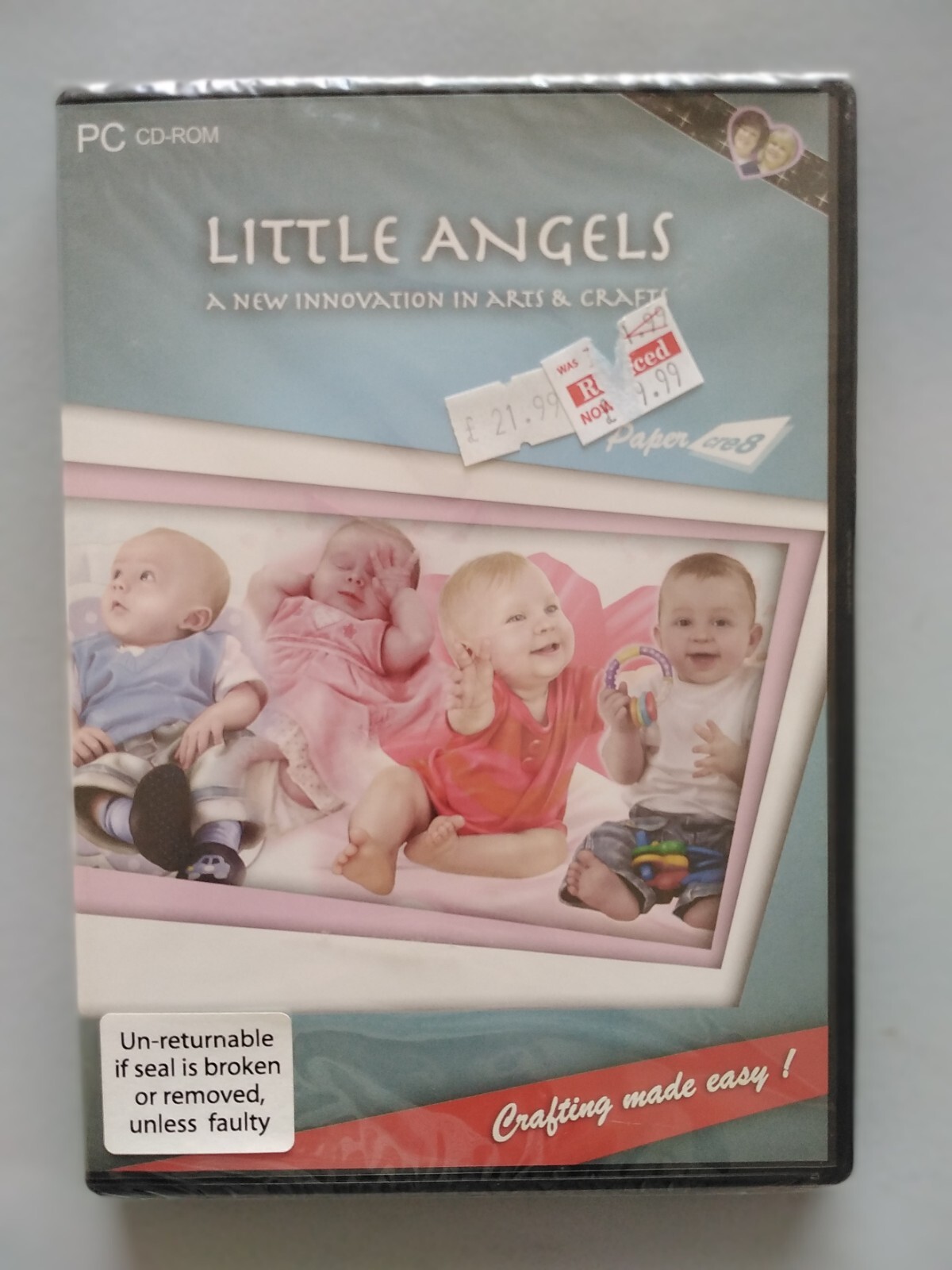 LITTLE ANGELS - Papercraft CD Rom - PaperCre8 - New