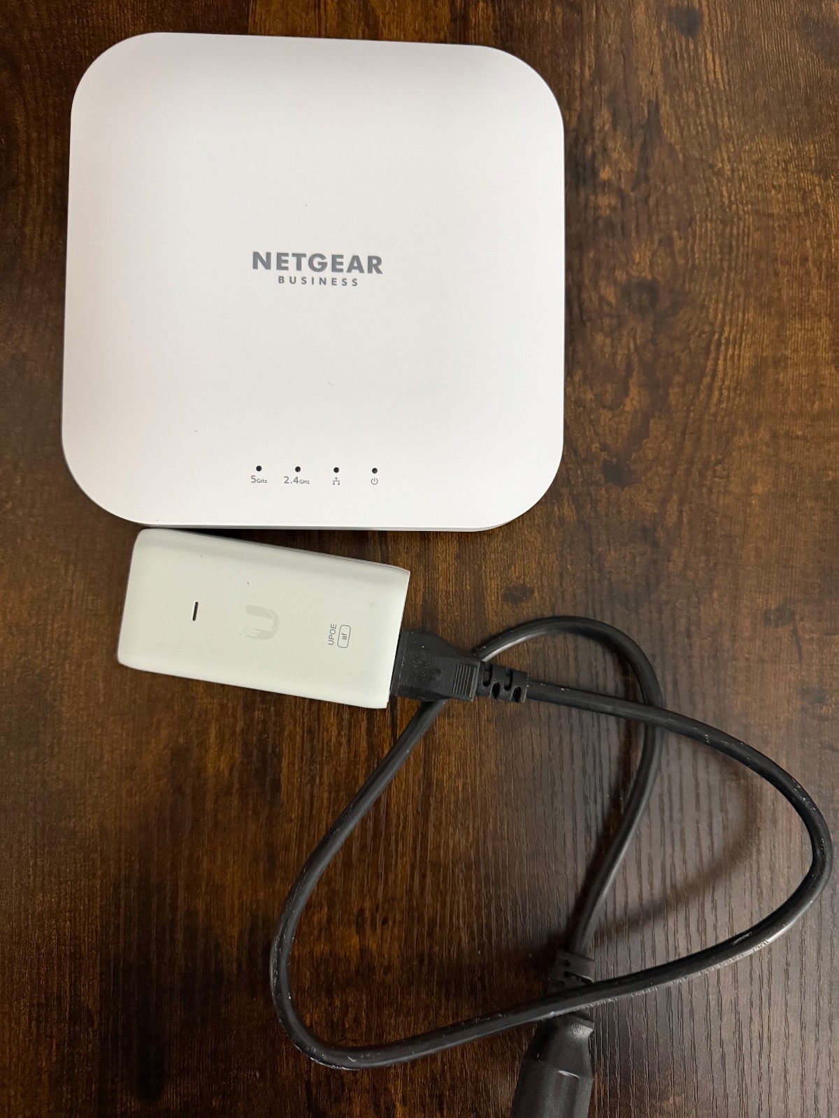 NETGEAR AX1800 Wireless Access Point - White WAX214 WiFI6 With Free POE Injector