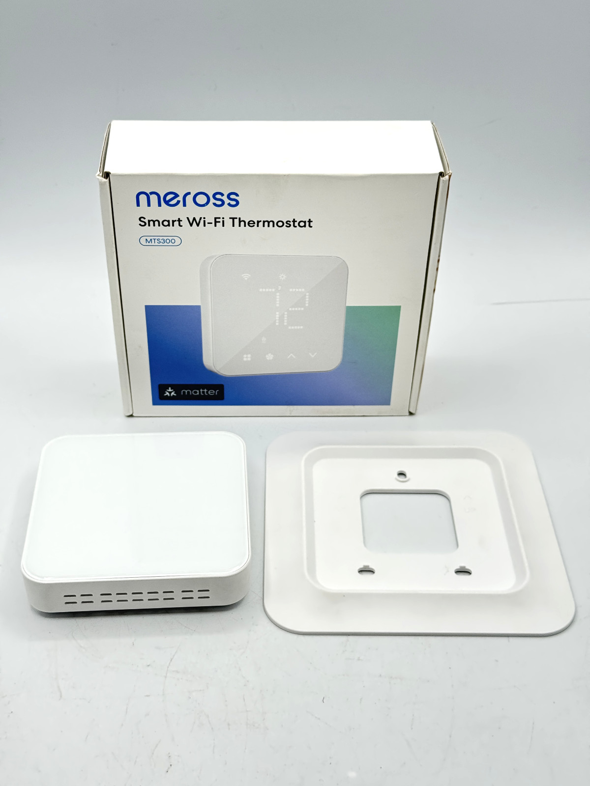 Meross MTS300 Smart WiFi Thermostat For Home, Appliances & Voice Control, White