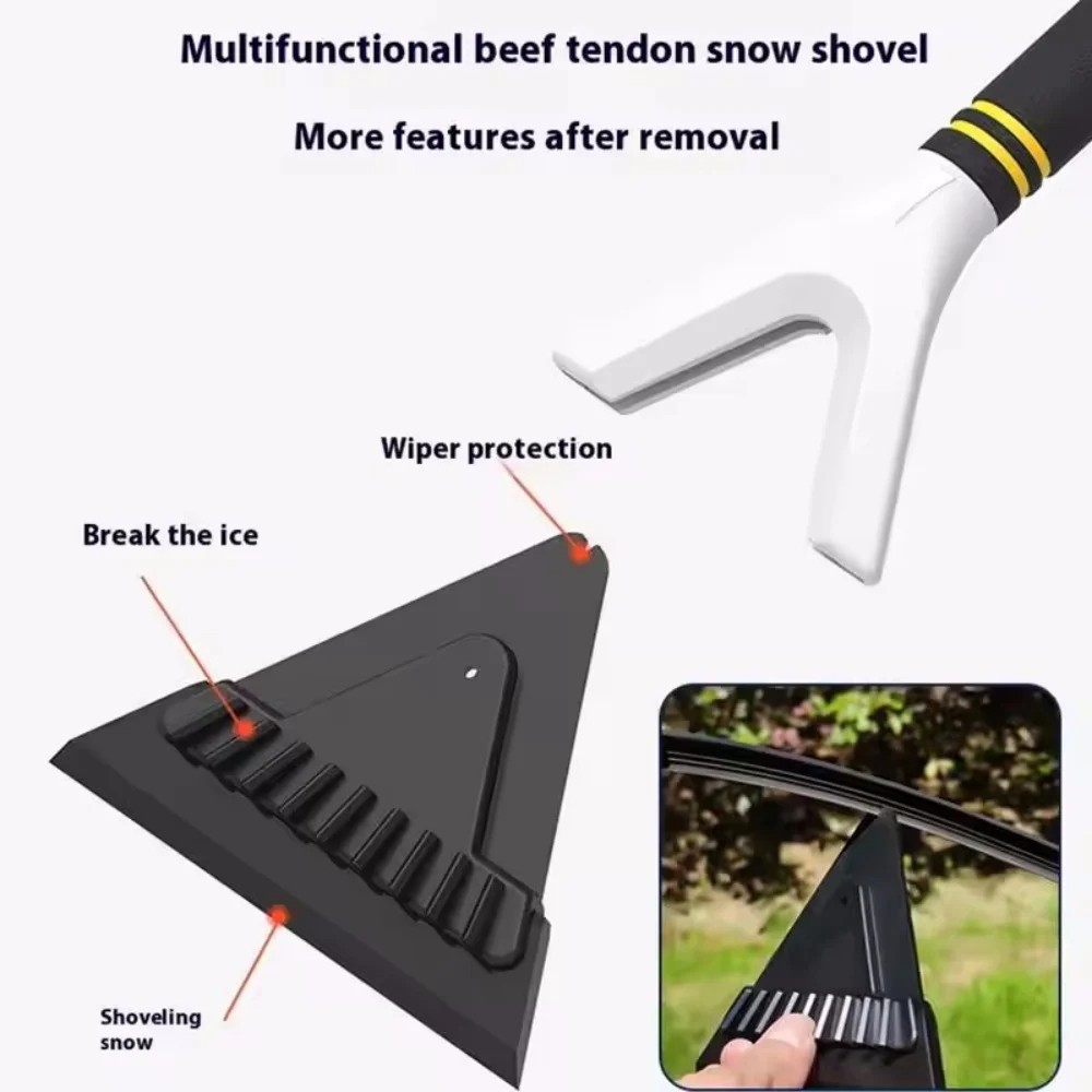 Multifunction Car Windshield Scraper Snow Shovel Tool Ice Defrosting Clearing