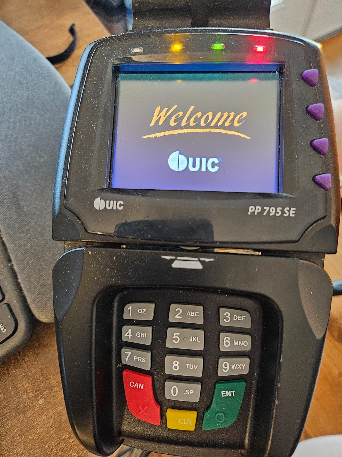UIC pp795se Signature Pad Payment Terminal