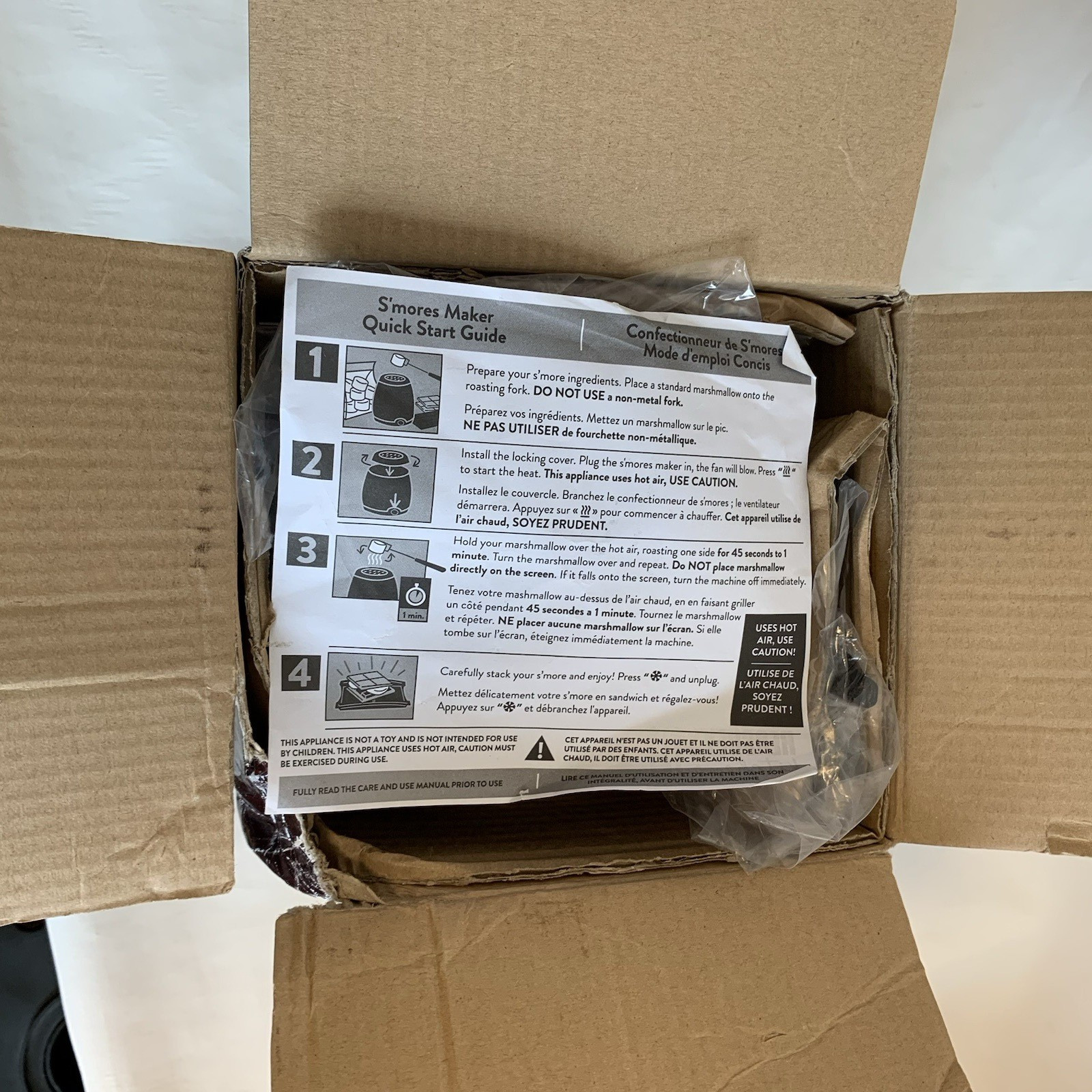 Hersheys Smores Maker New Open Box