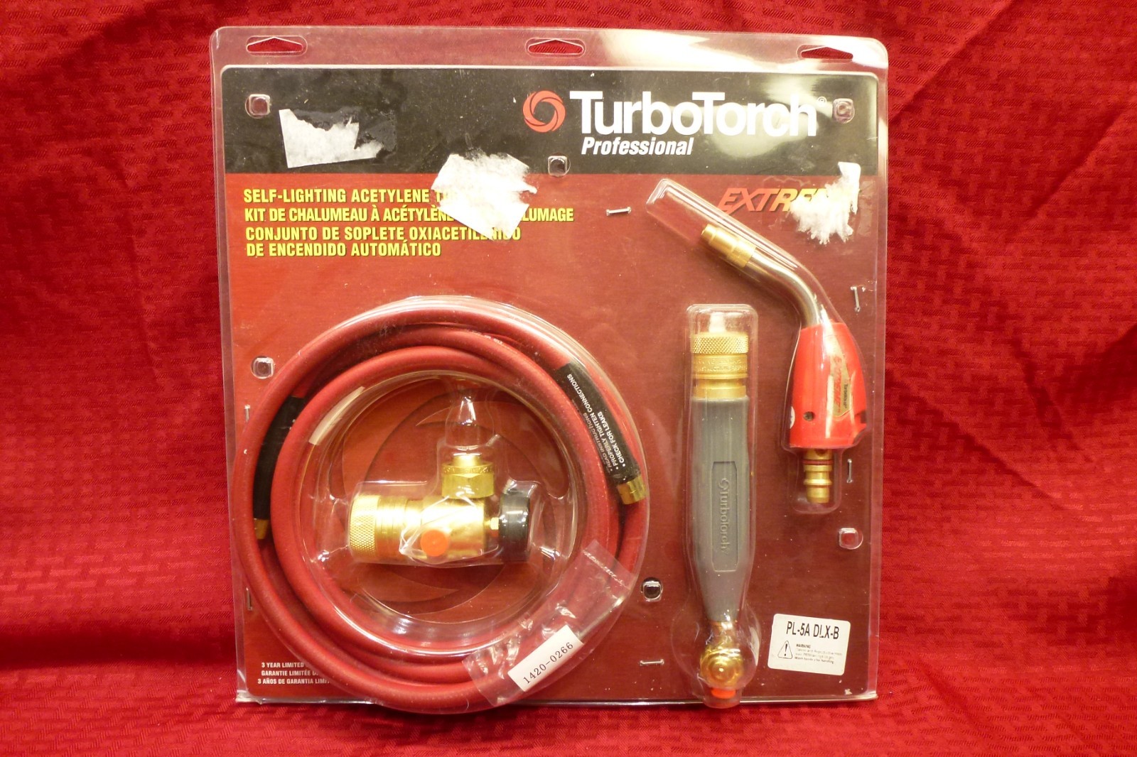 TURBOTORCH EXTREME SELF-LIGHTING ACETYLENE TORCH KIT 0058-1841 UNUSED
